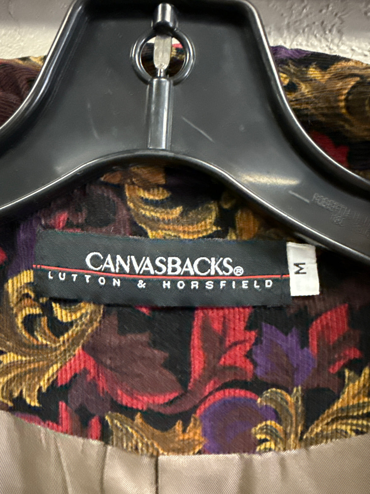 Vtg Canvasbacks Tweed Blazer