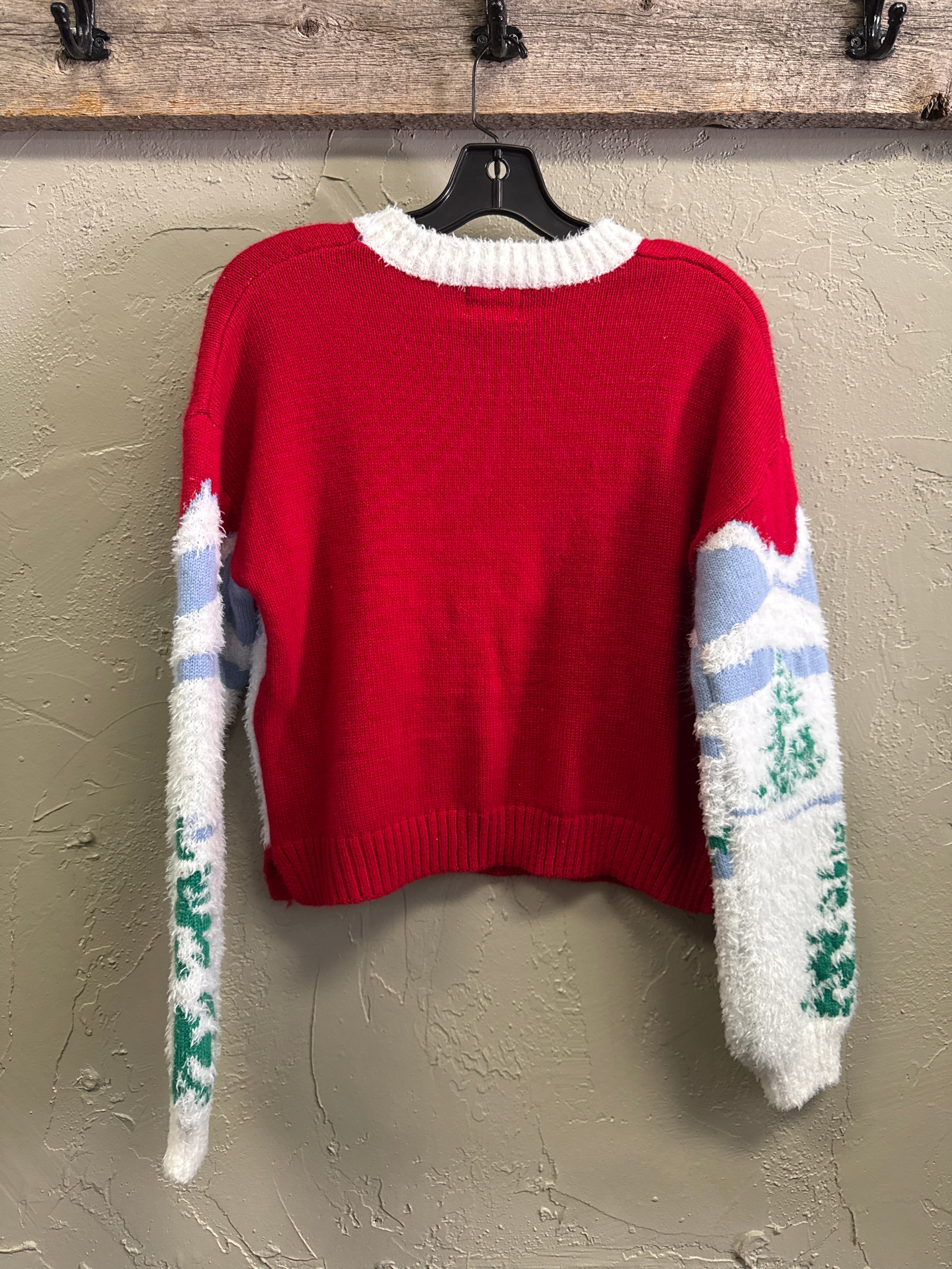 Camping Santa Sweater