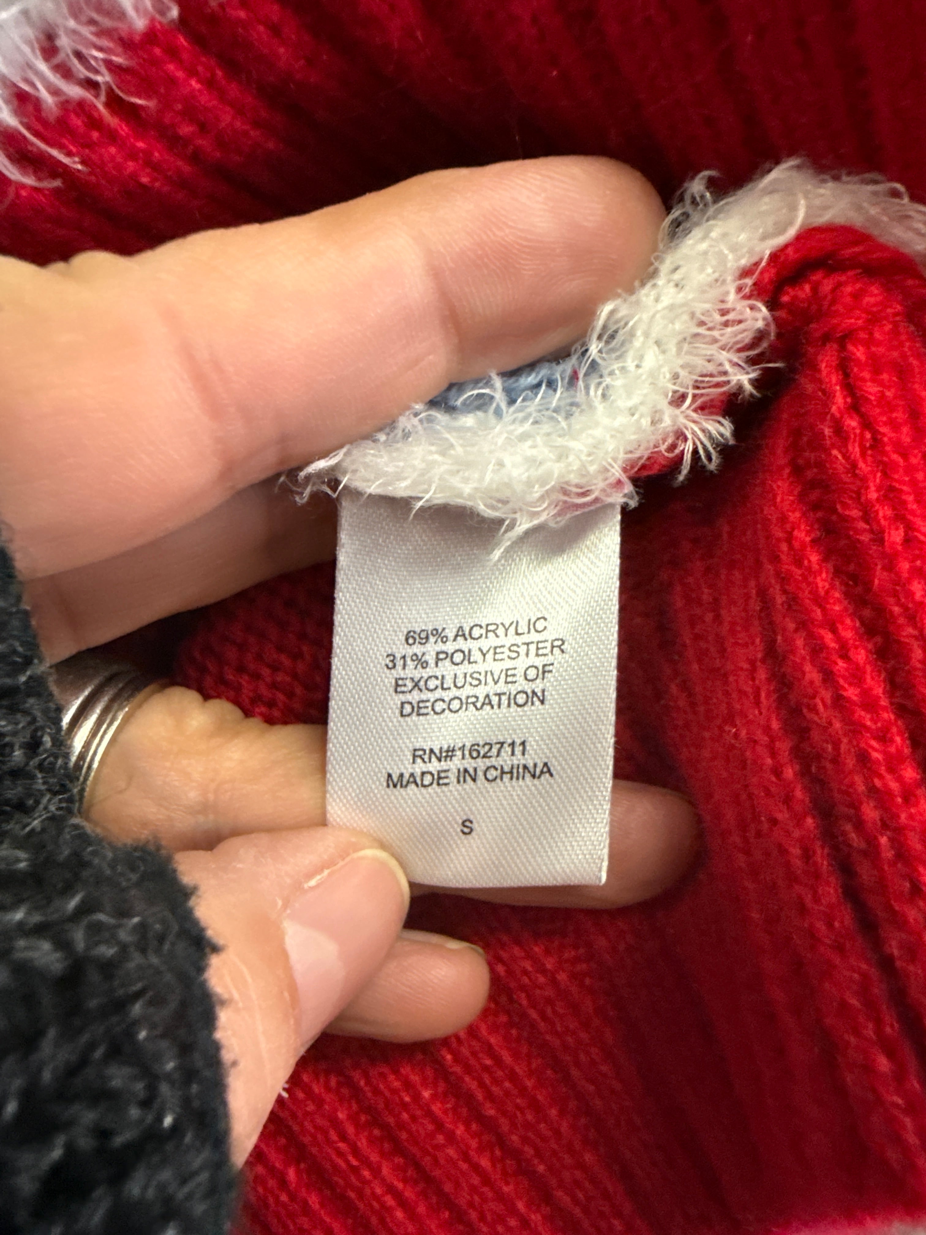 Camping Santa Sweater