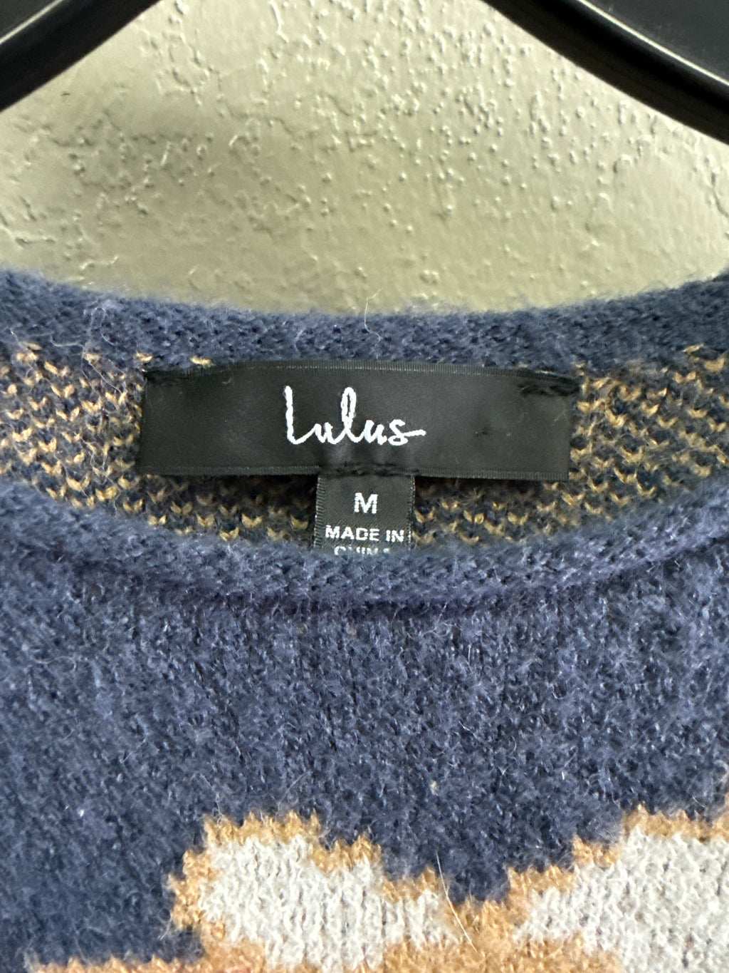 Lulus Floral Knit Lounge Sweater