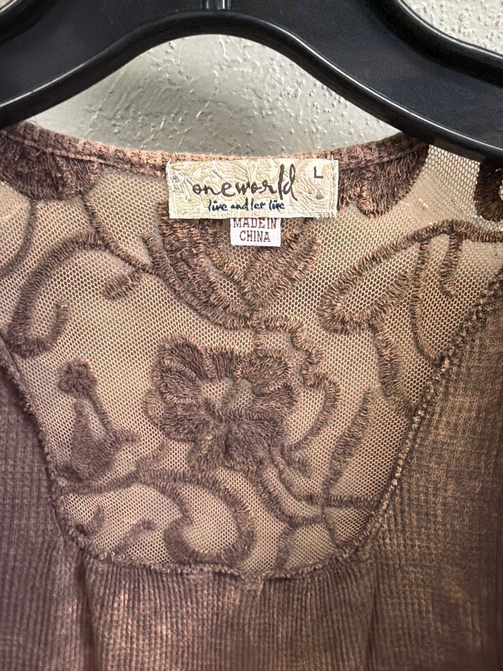 NWT One World Thermal Open Cardi