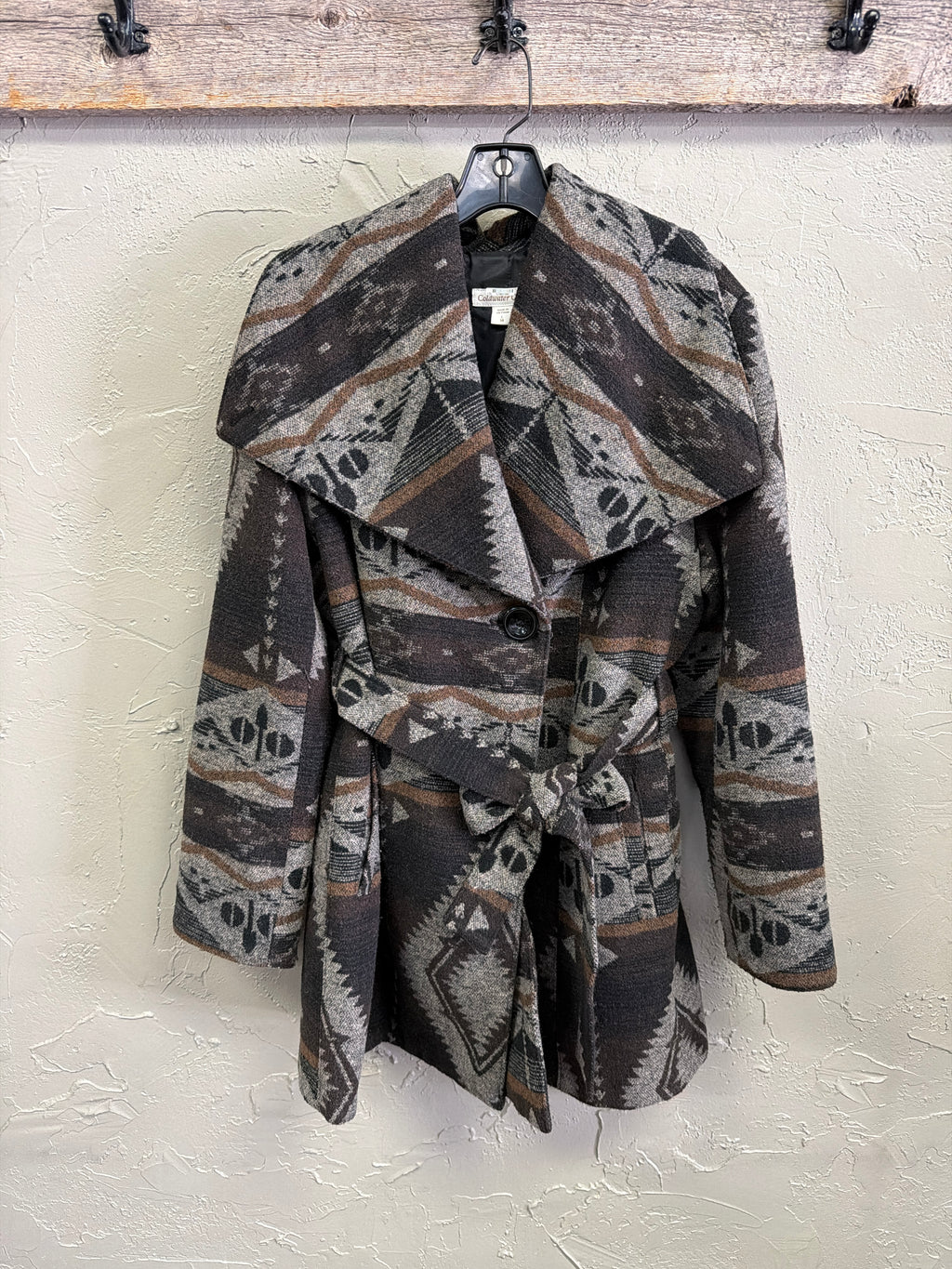 Coldwater Creek Aztec Blanket Coat (org$130)