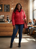 NWOT Lane Bryant Packable Puffer (org$140)