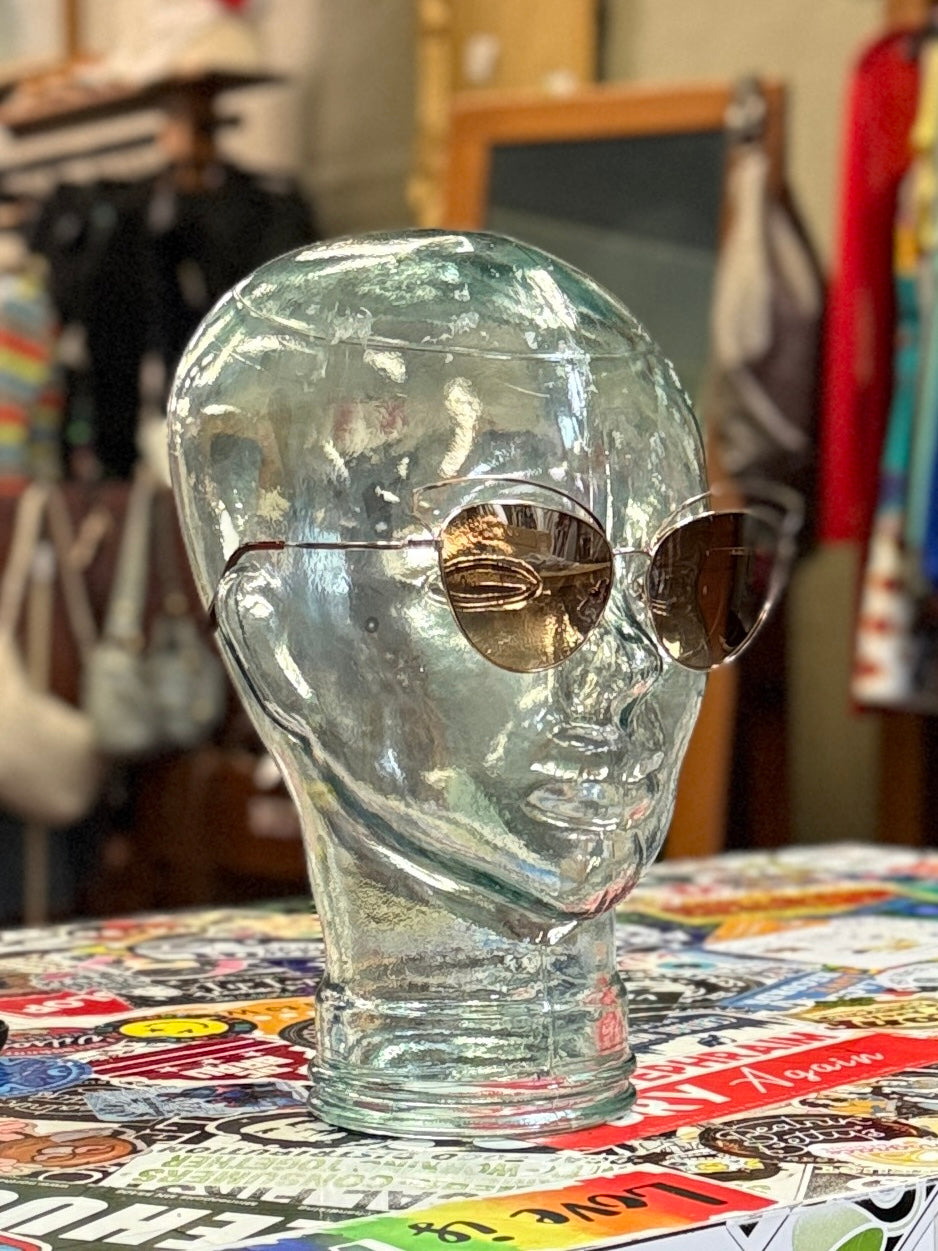 Open-Frame Cat-Eye Shades