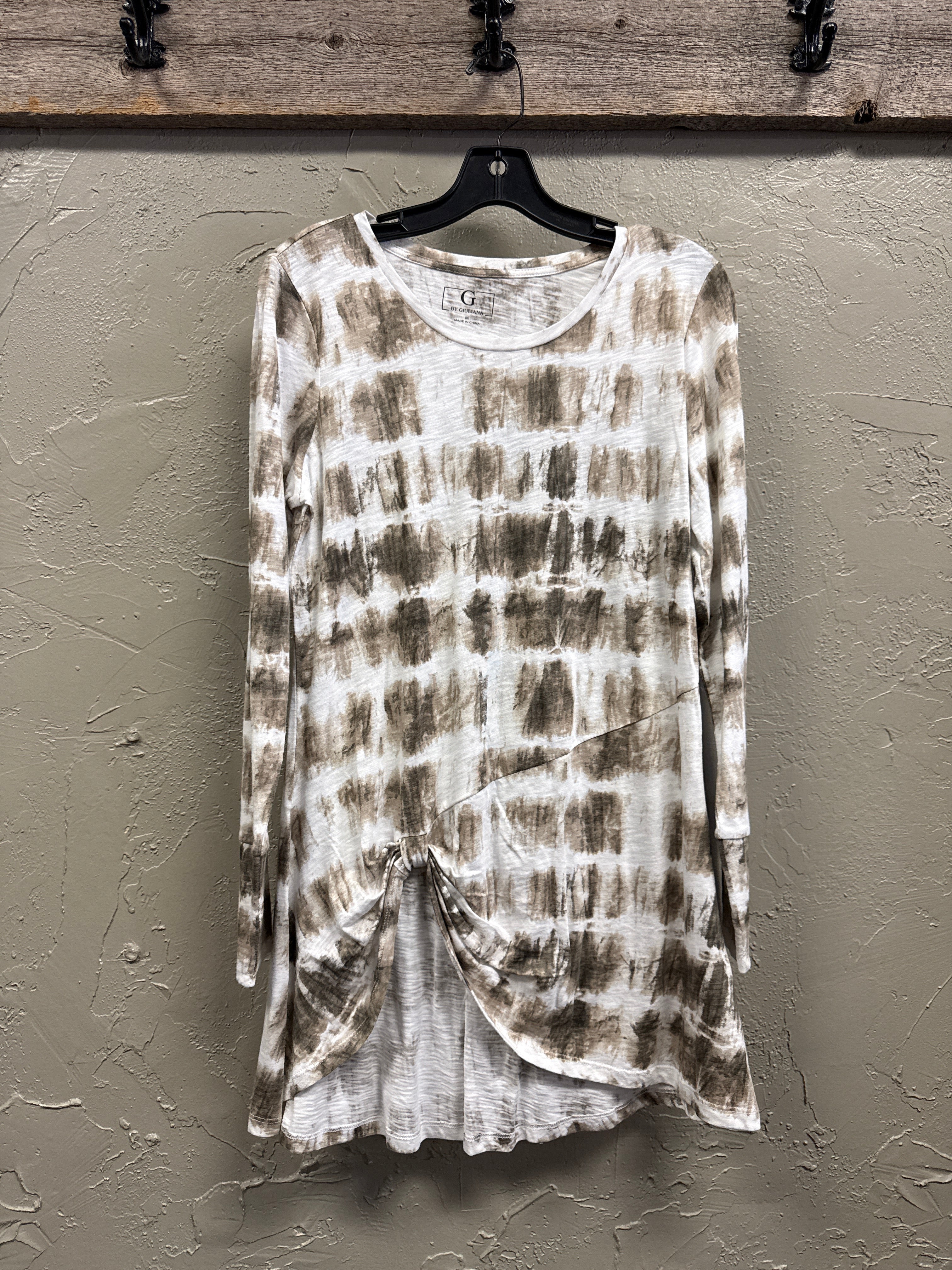 NWOT G Twist Front Tunic Tops