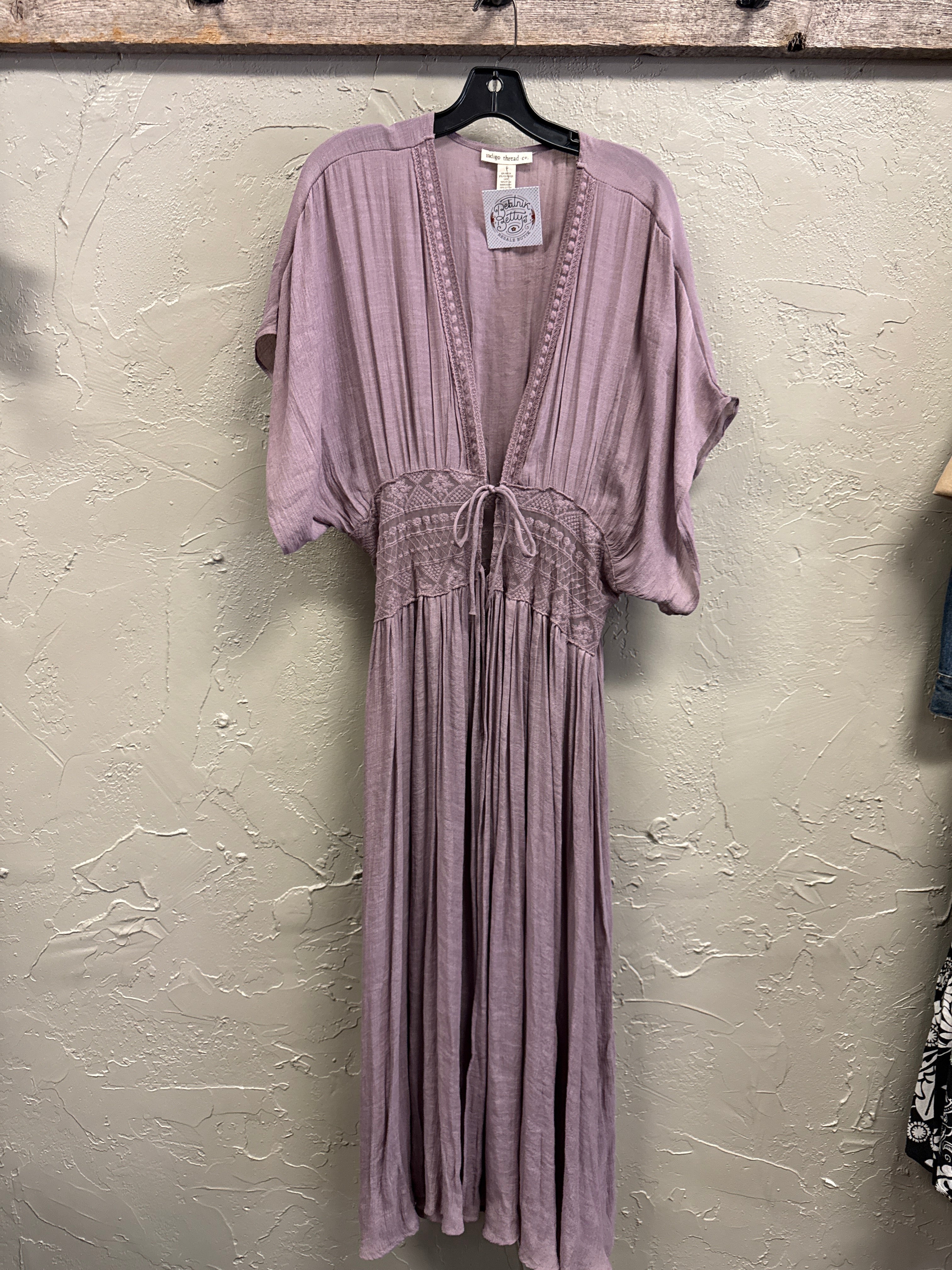 NWOT Indigo Thread Maxi Dusters (org$90)