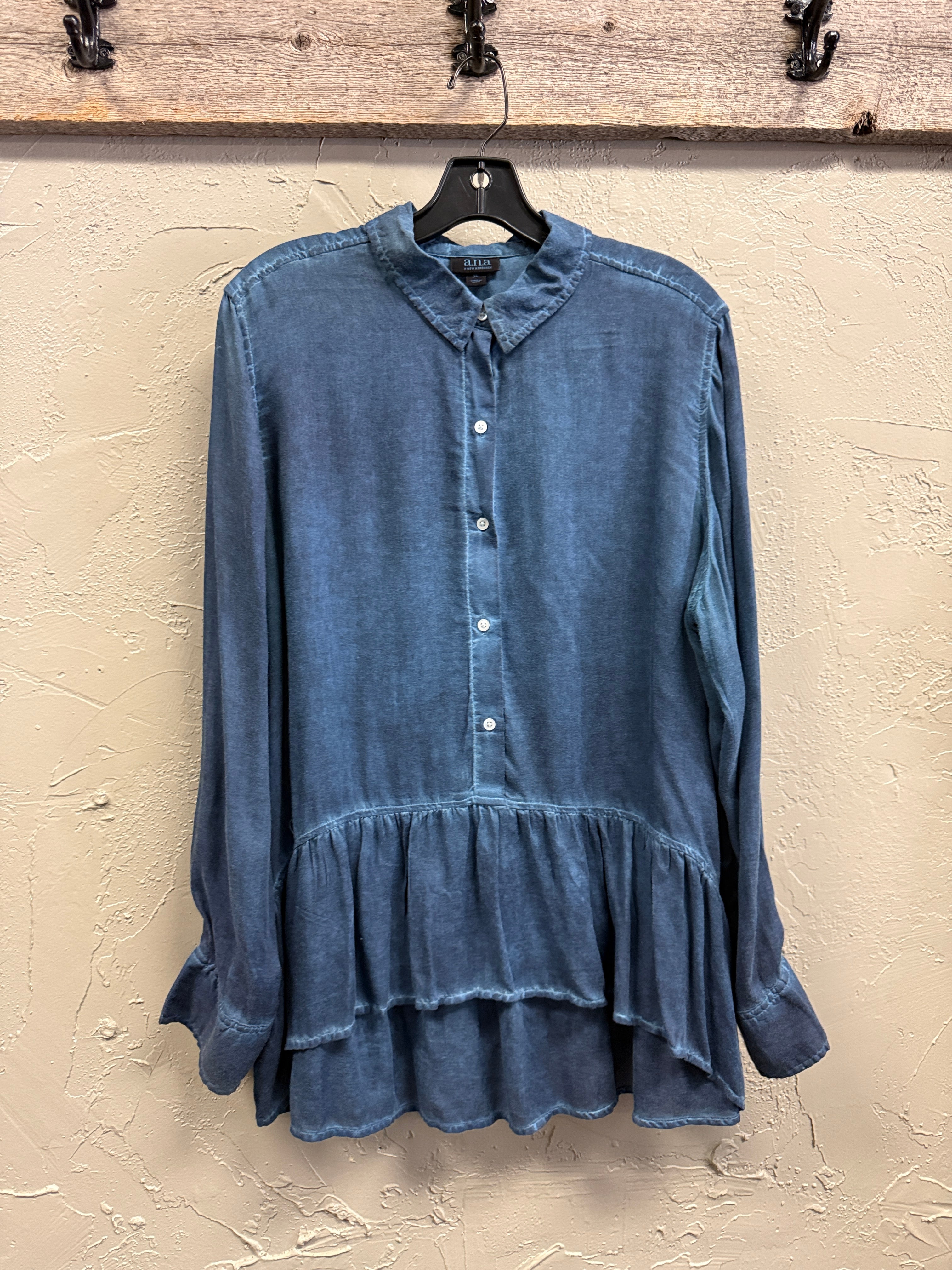NWT a.n.a. High-Low Peplum Tops (org$44)