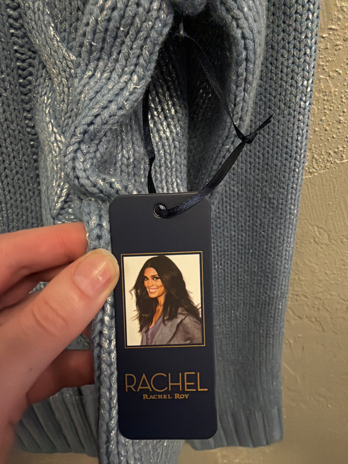 NWT Rachel Roy Metallic Sweater (org$99)