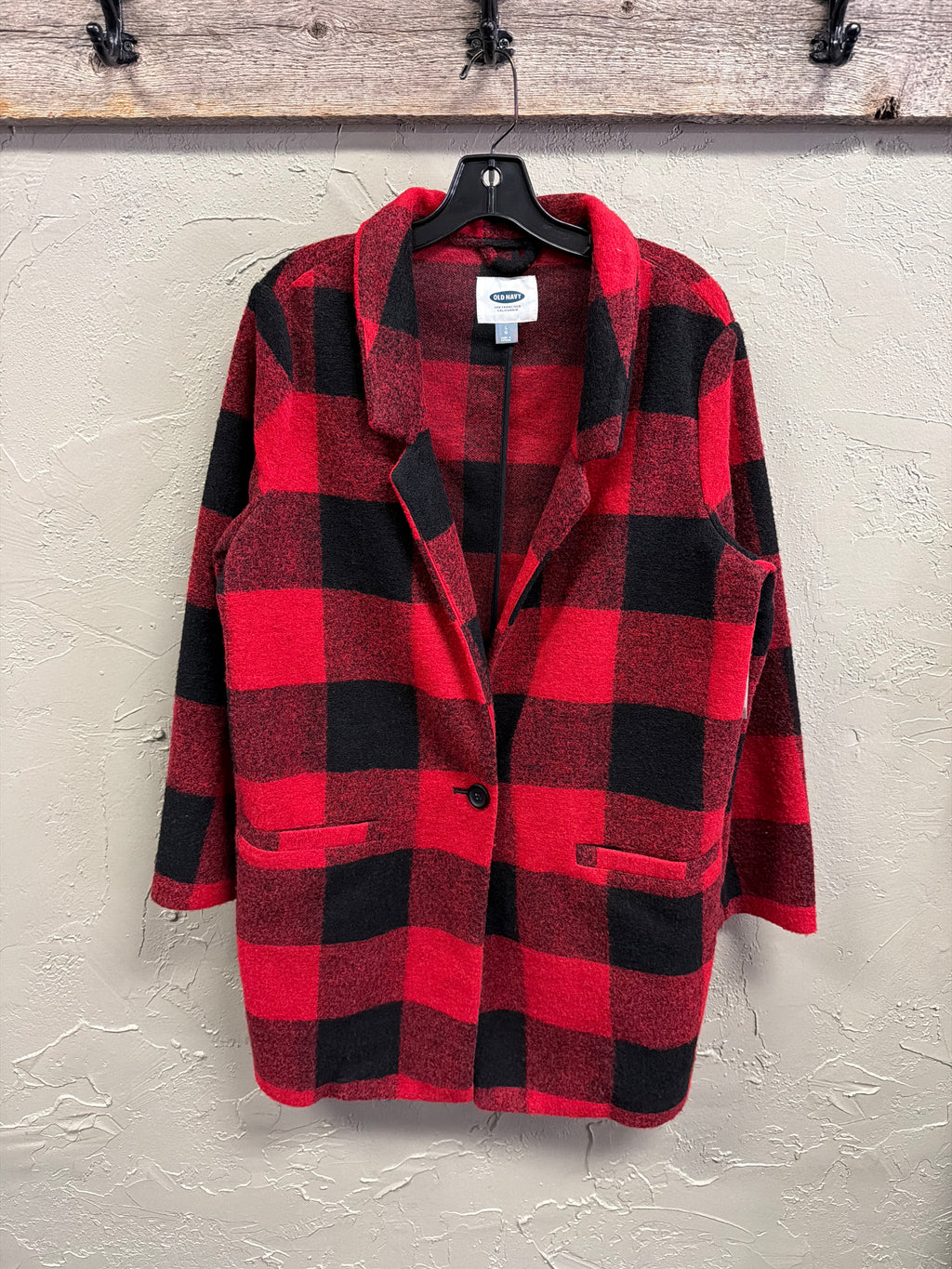 NWT Old Navy Buffalo Plaid Coat (org$60)