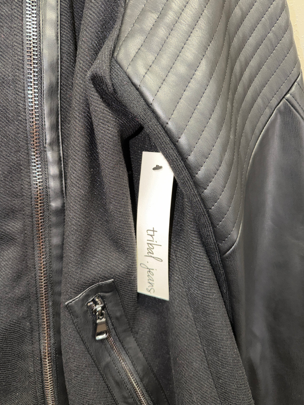 NWT Tribal Mixed Media Moto (org$169)
