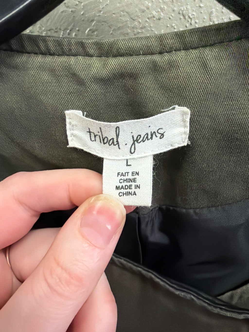 NWT Tribal Contrast Moto Jacket (org$129)