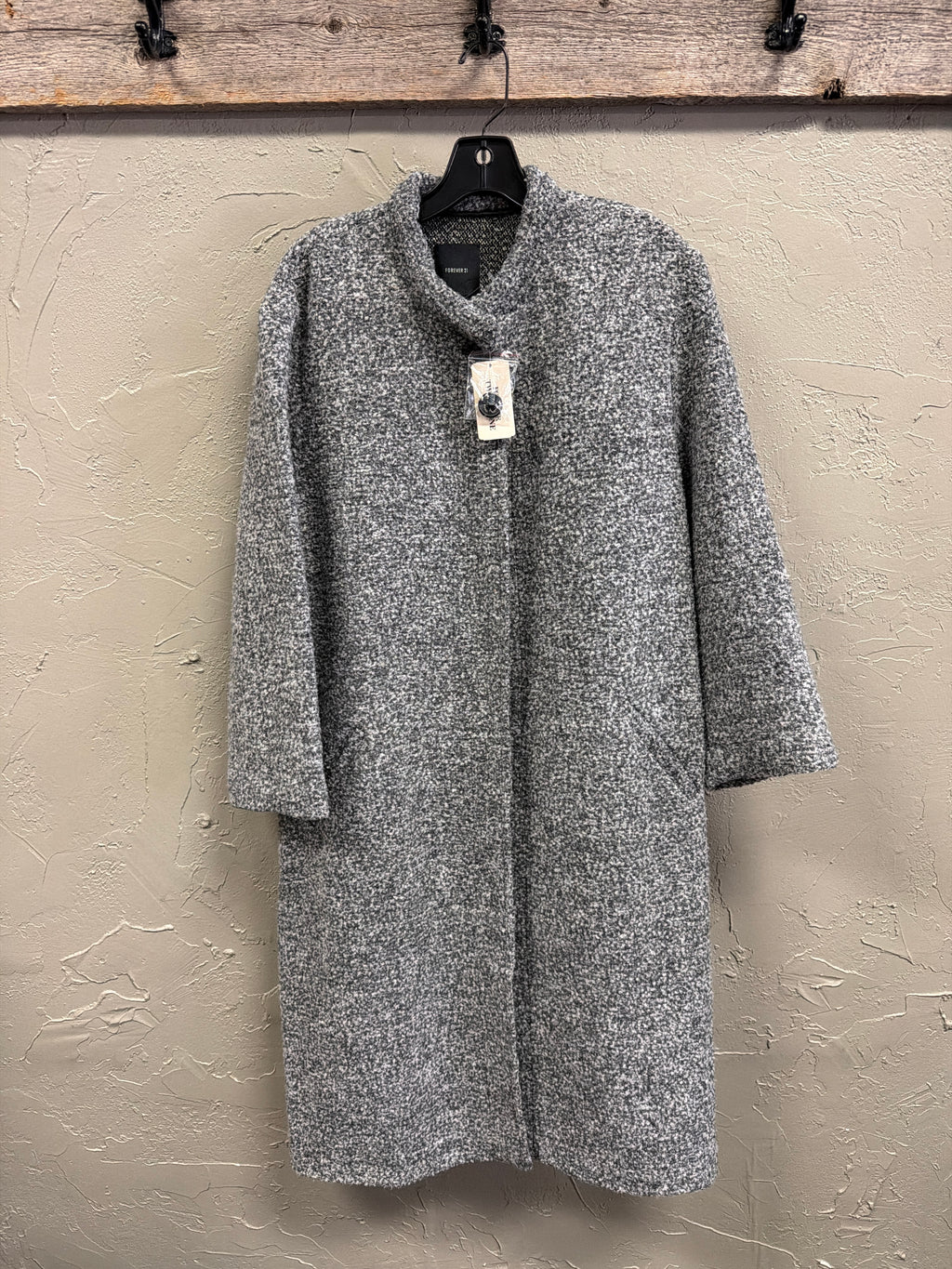 NWT Forever 21 Marled Knit Duster Coat (org$60)