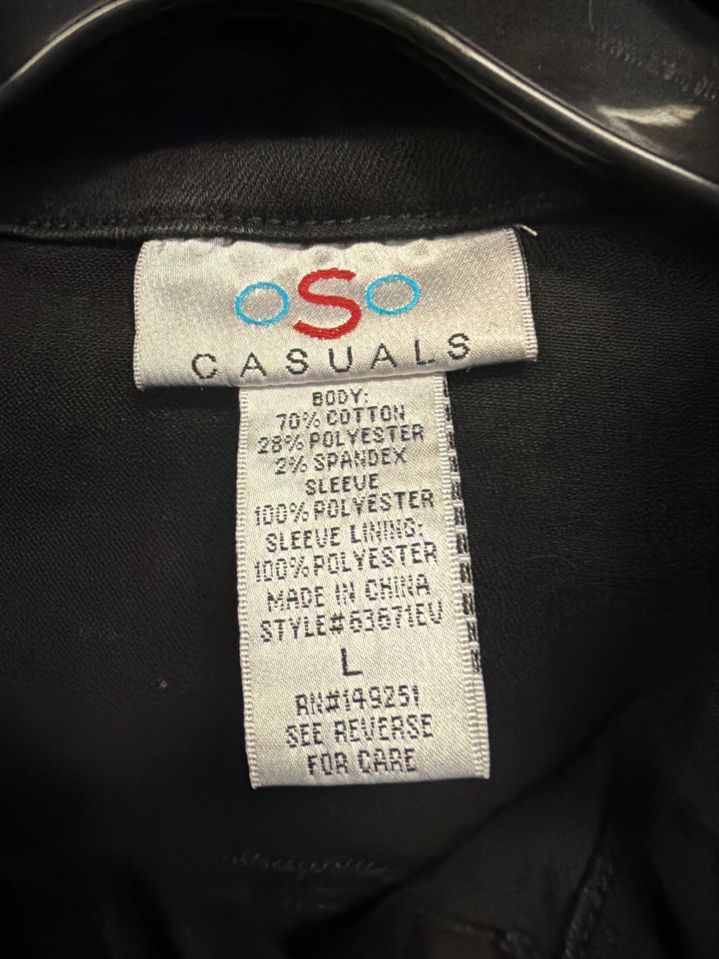 NWOT oSo Mixed Media Trucker Jacket (org$79)