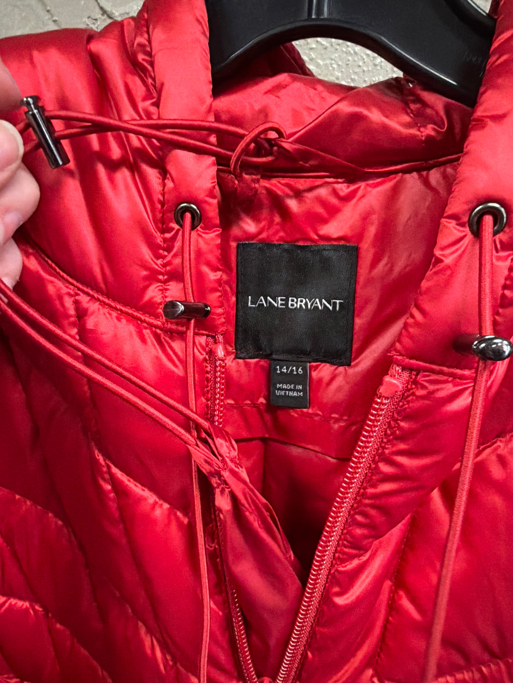 NWOT Lane Bryant Packable Puffer (org$140)