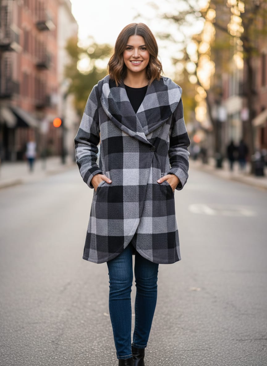 NWOT Cuddl Duds Fleecewear Wrap (org$54)