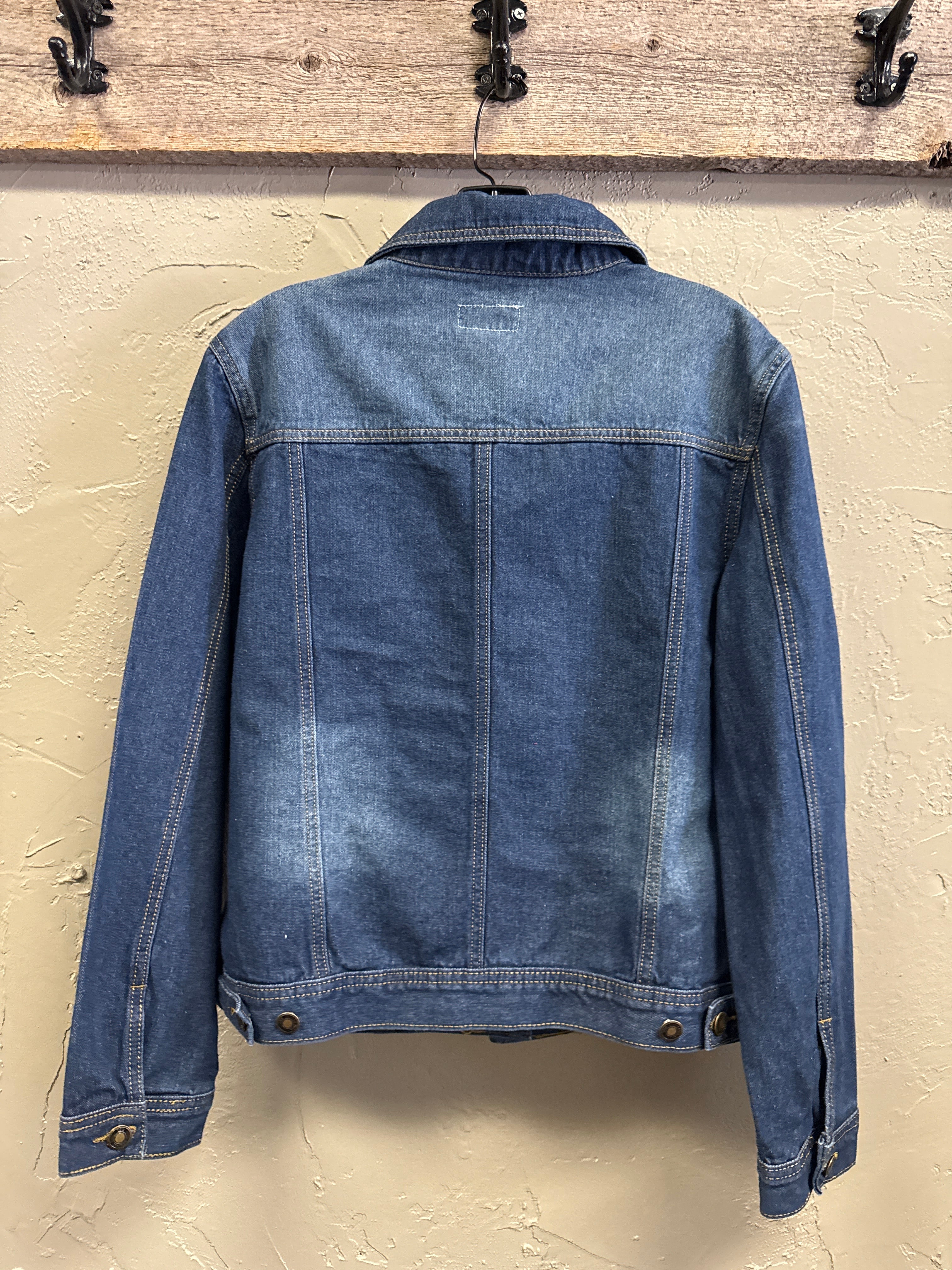 NWOT oSo Pearl Studded Denim Jackets (org$72)