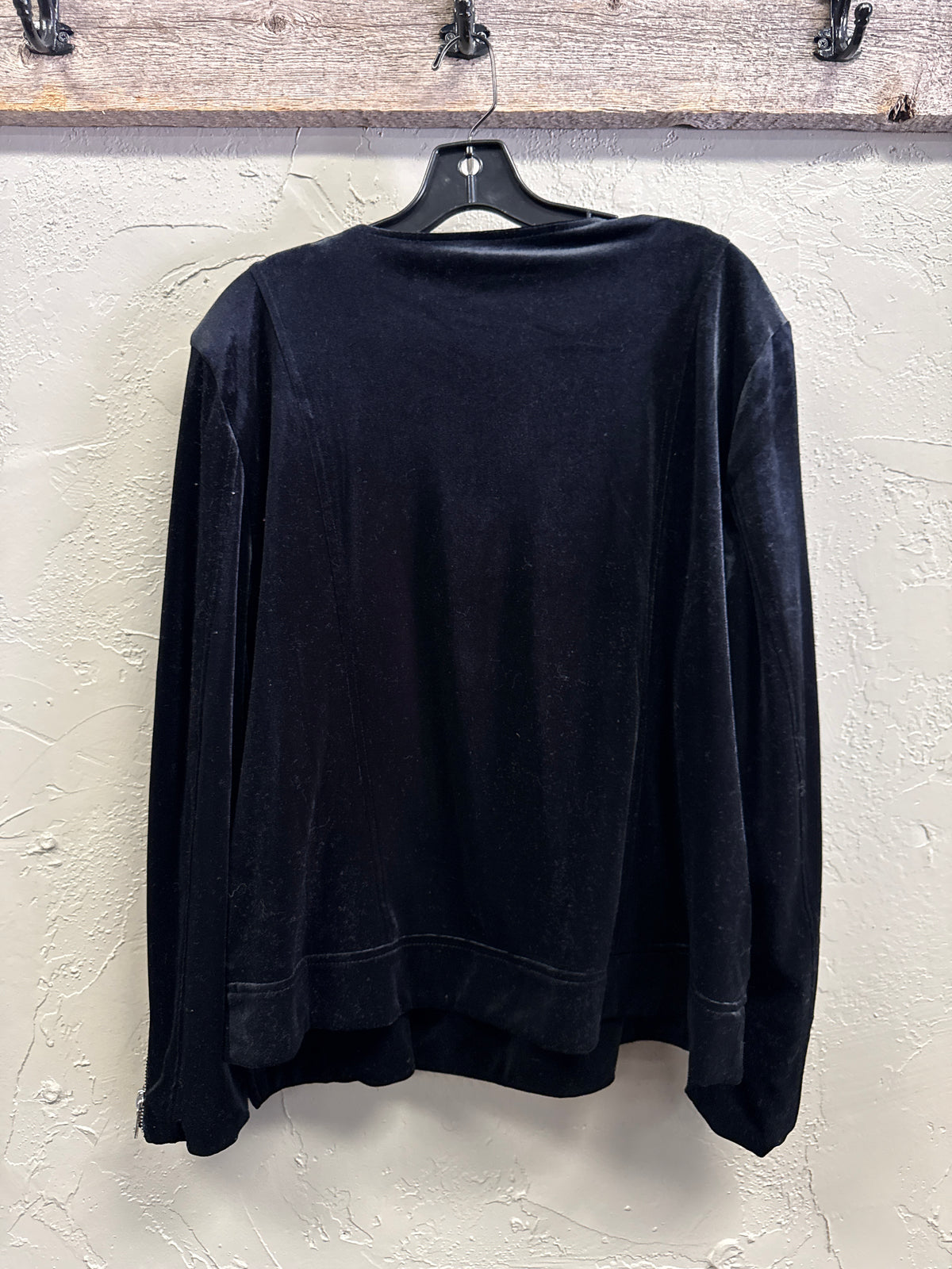 NWT Lane Bryant Velvet Moto (org$90)