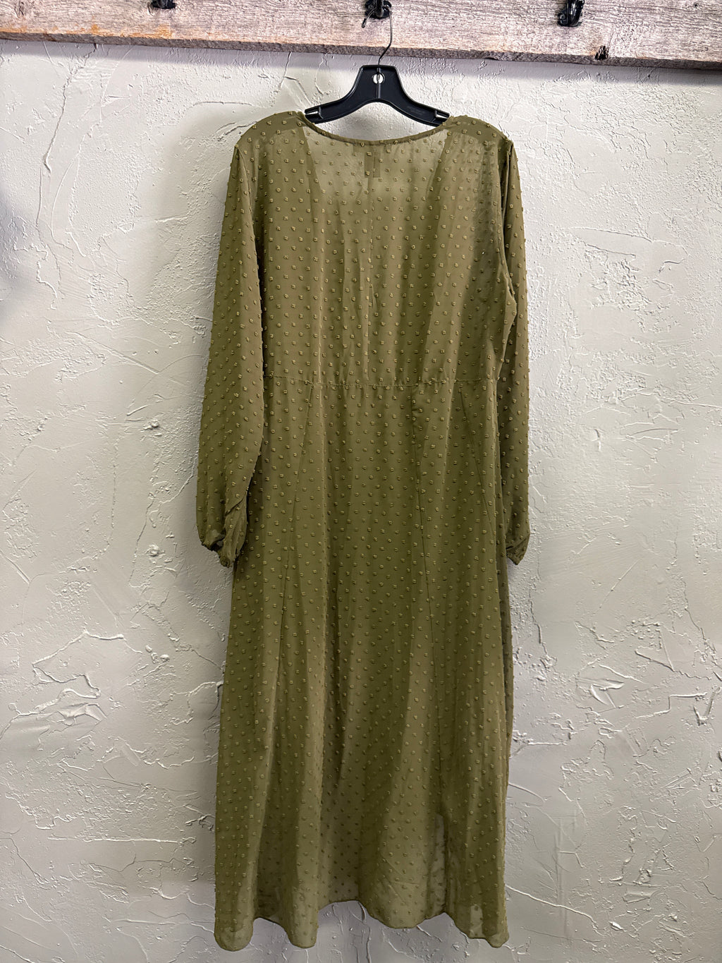 NWOT Kate & Mallory Swiss Dot Sheer Dress