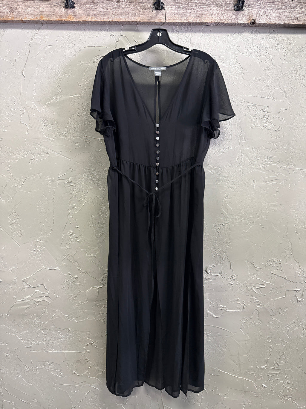 NWOT Kate & Mallory Sheer Maxi Dress
