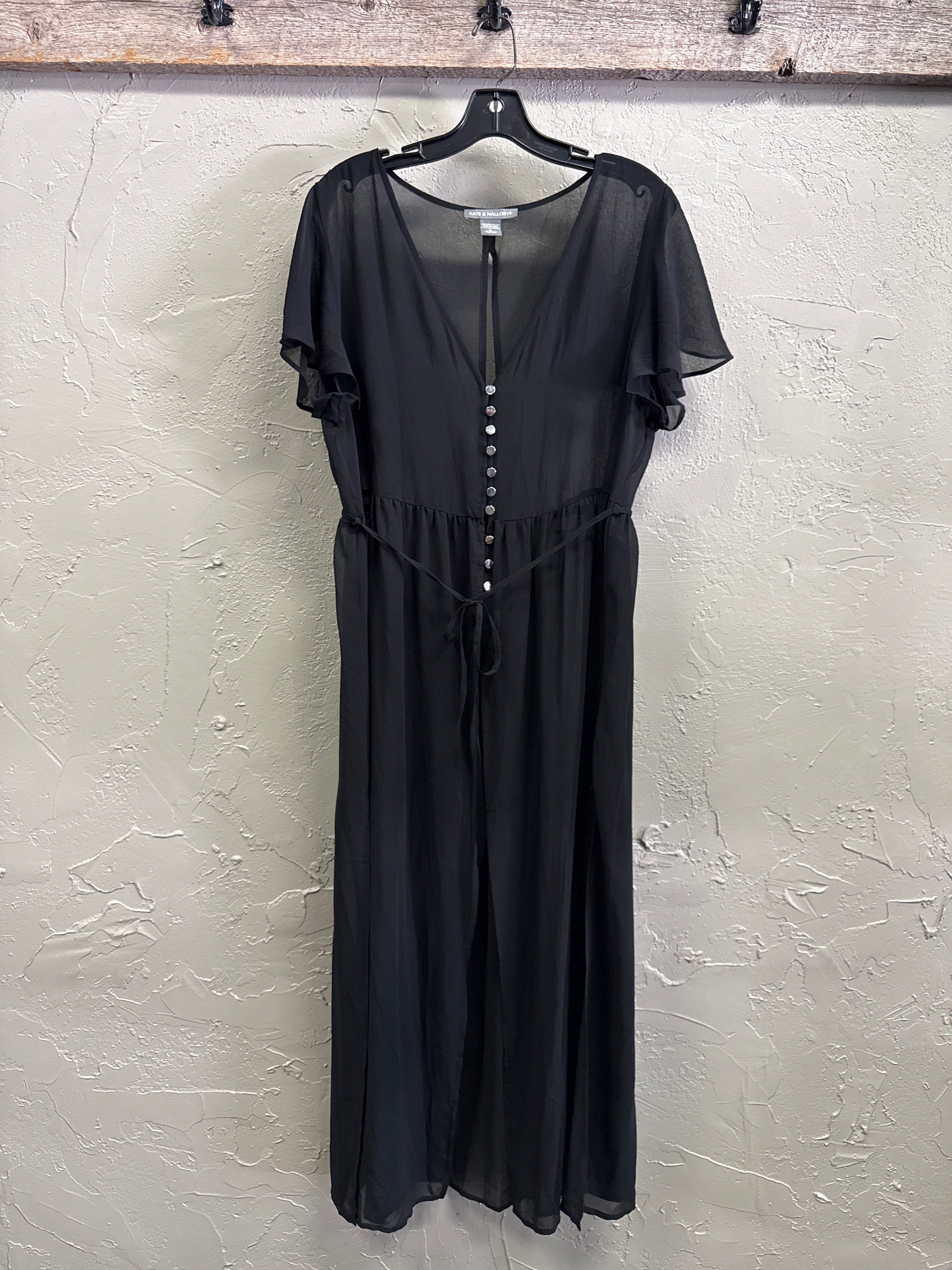 NWOT Kate & Mallory Sheer Maxi Dress