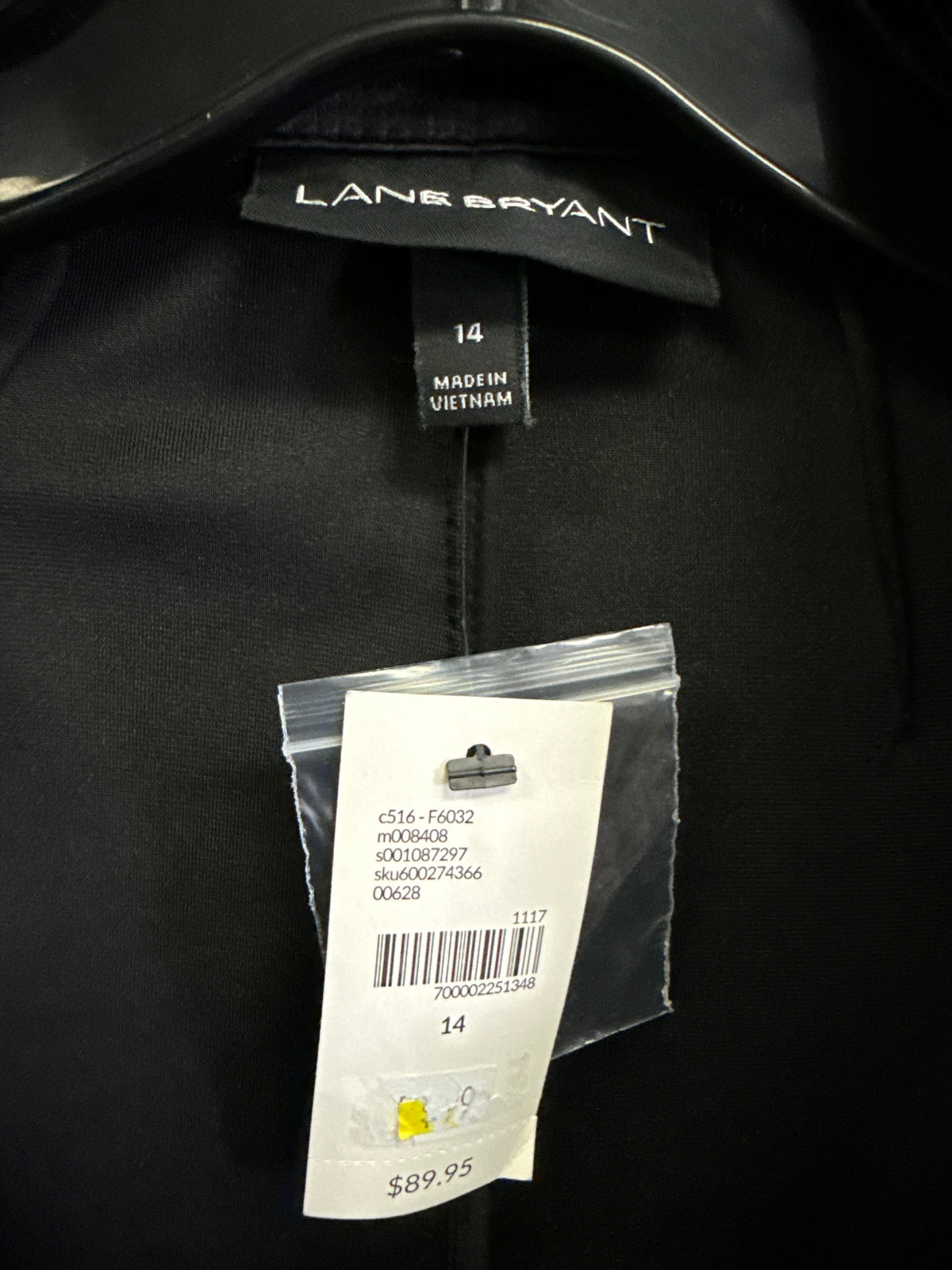 NWT Lane Bryant Velvet Blazer (org$90)
