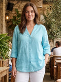 Eileen Fisher Irish Linen Tunic (org$168)
