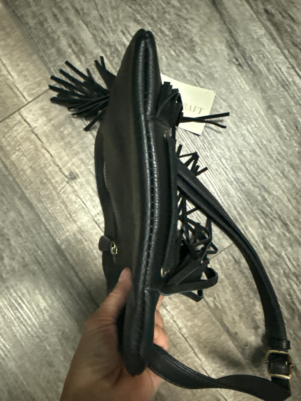 NWT Antik Kraft Fringe Crossbody (org$68)
