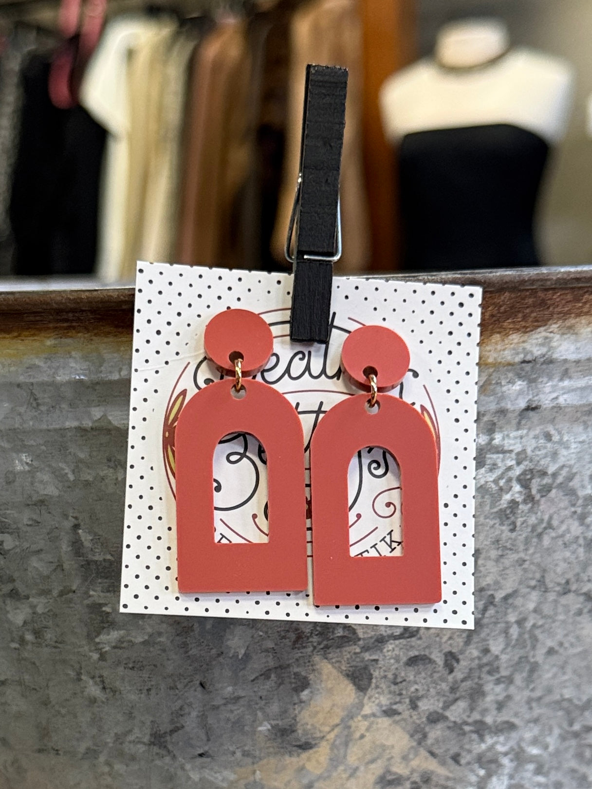 Geometic Arch Earrings