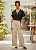 Athleta Linen Tie Top (org$79)