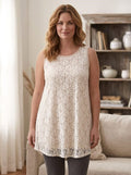 LOGO Lace Tunic Tanks (org$50)