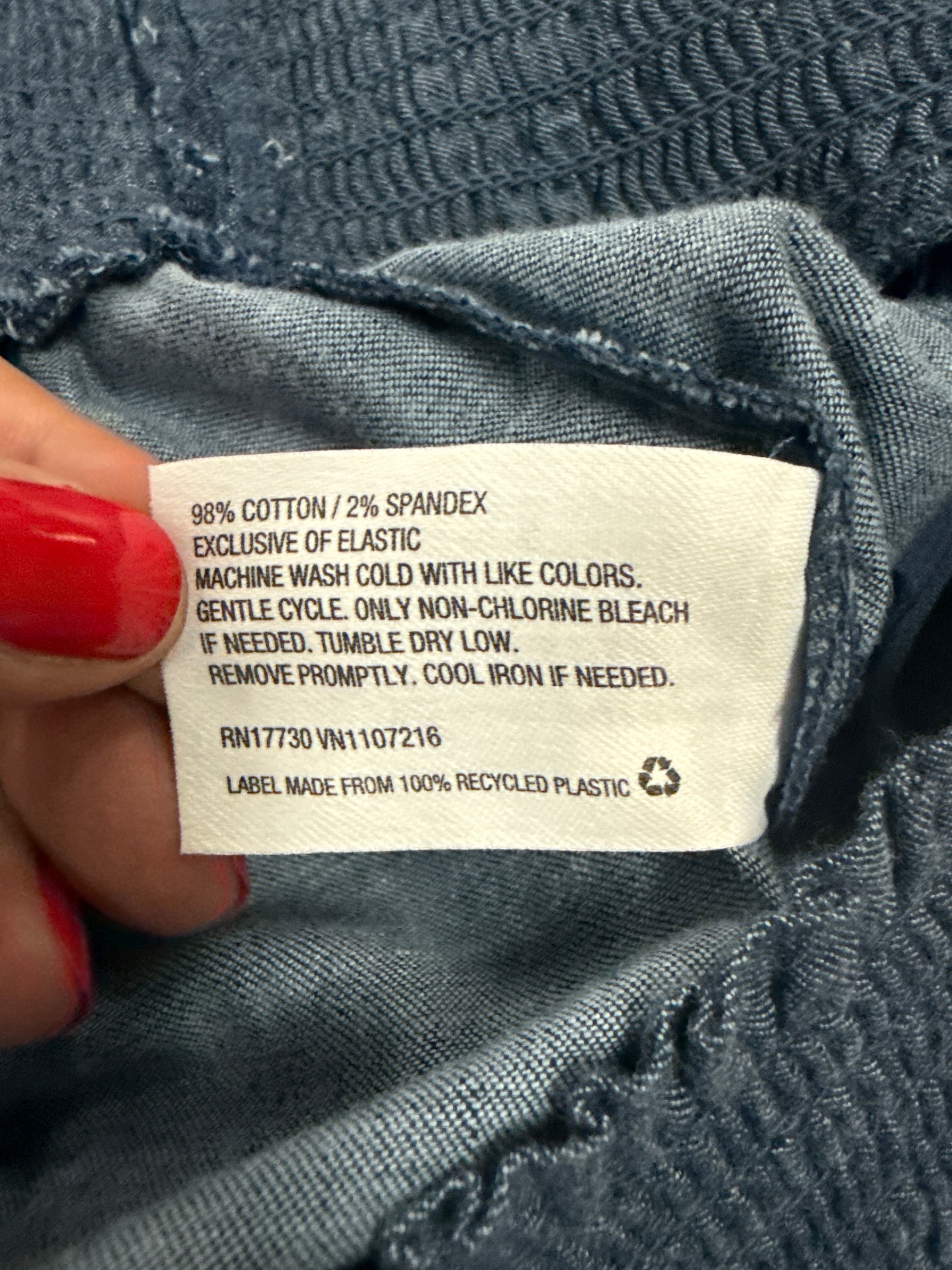 NWT Hatch Chambray Joggers (org$38)