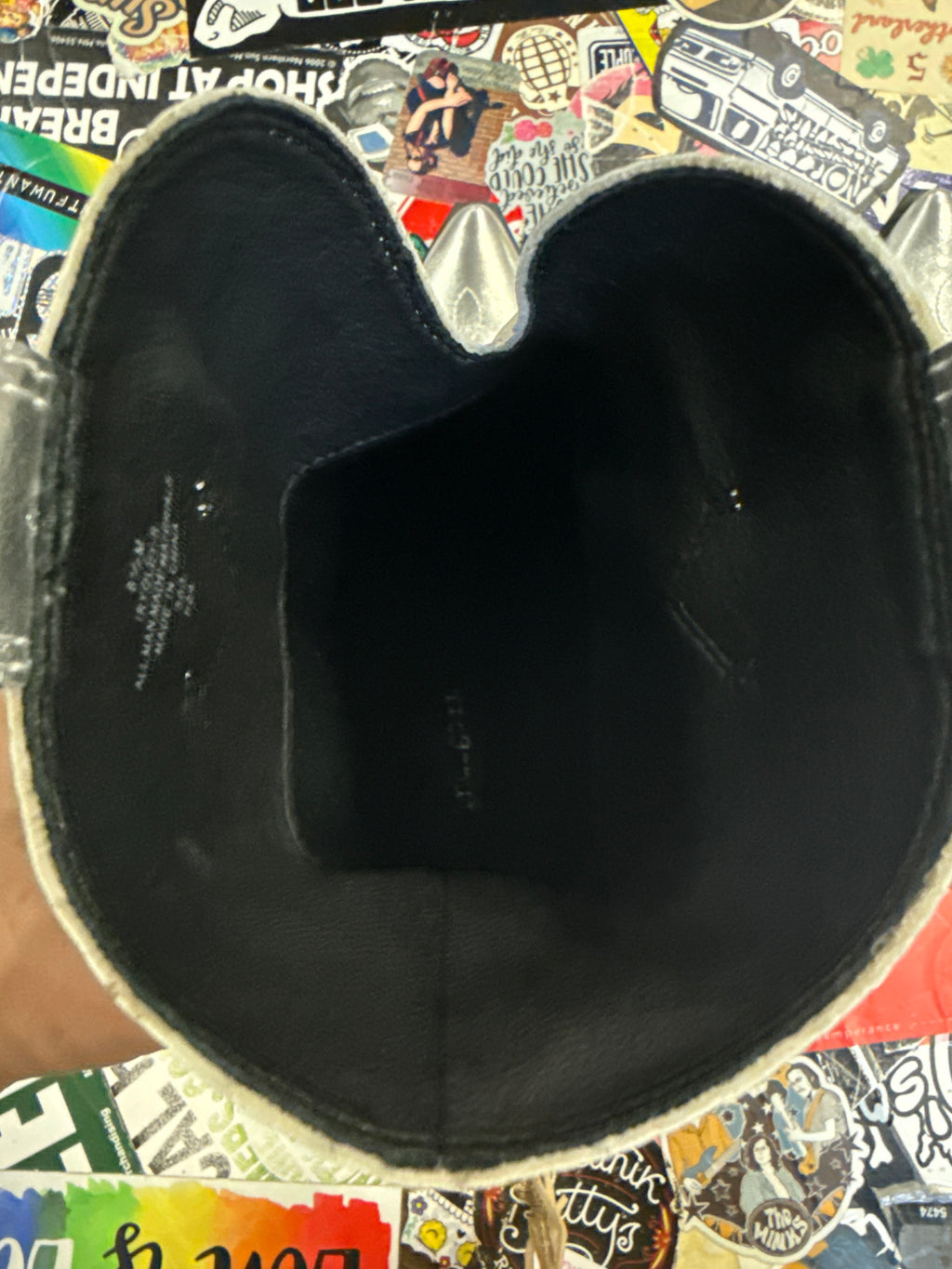 NWOB Indigo Rd Metallic Cowboy Boots (org$89)