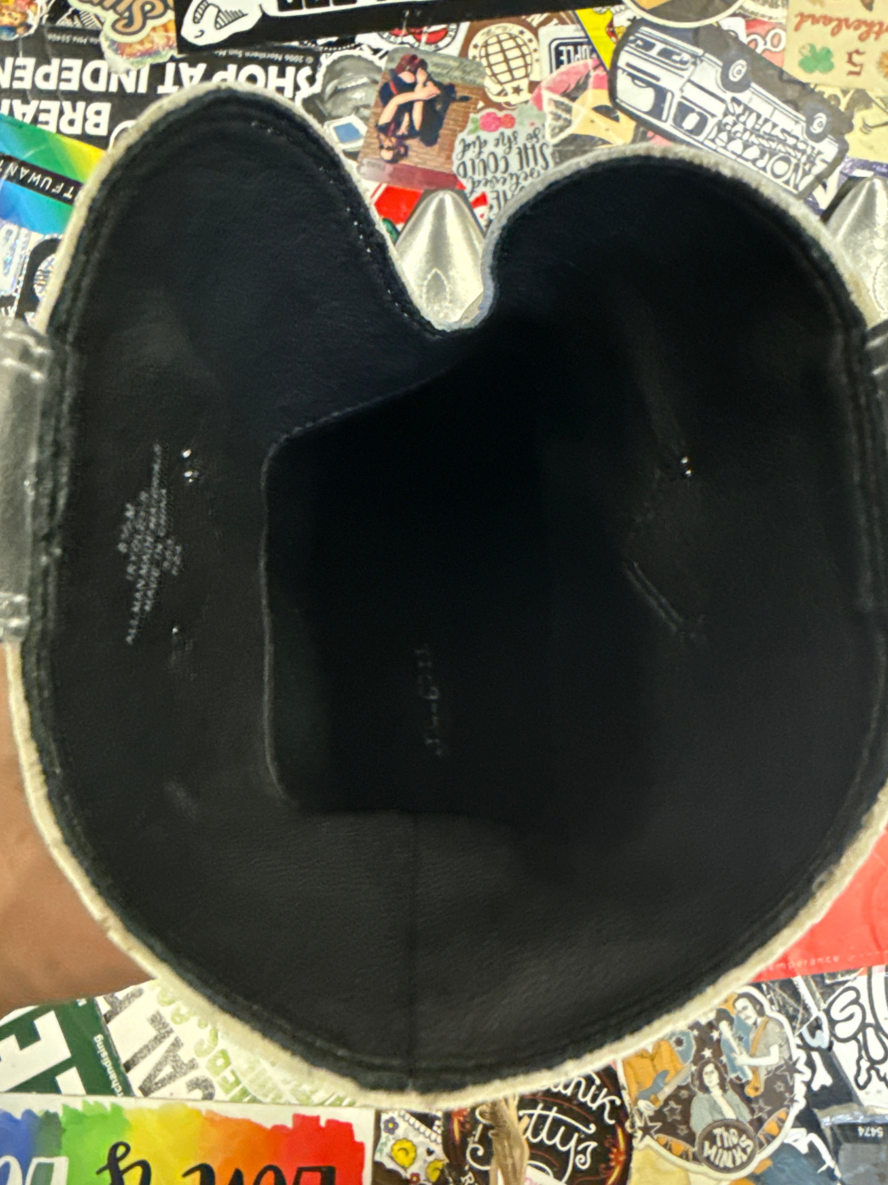 NWOB Indigo Rd Metallic Cowboy Boots (org$89)