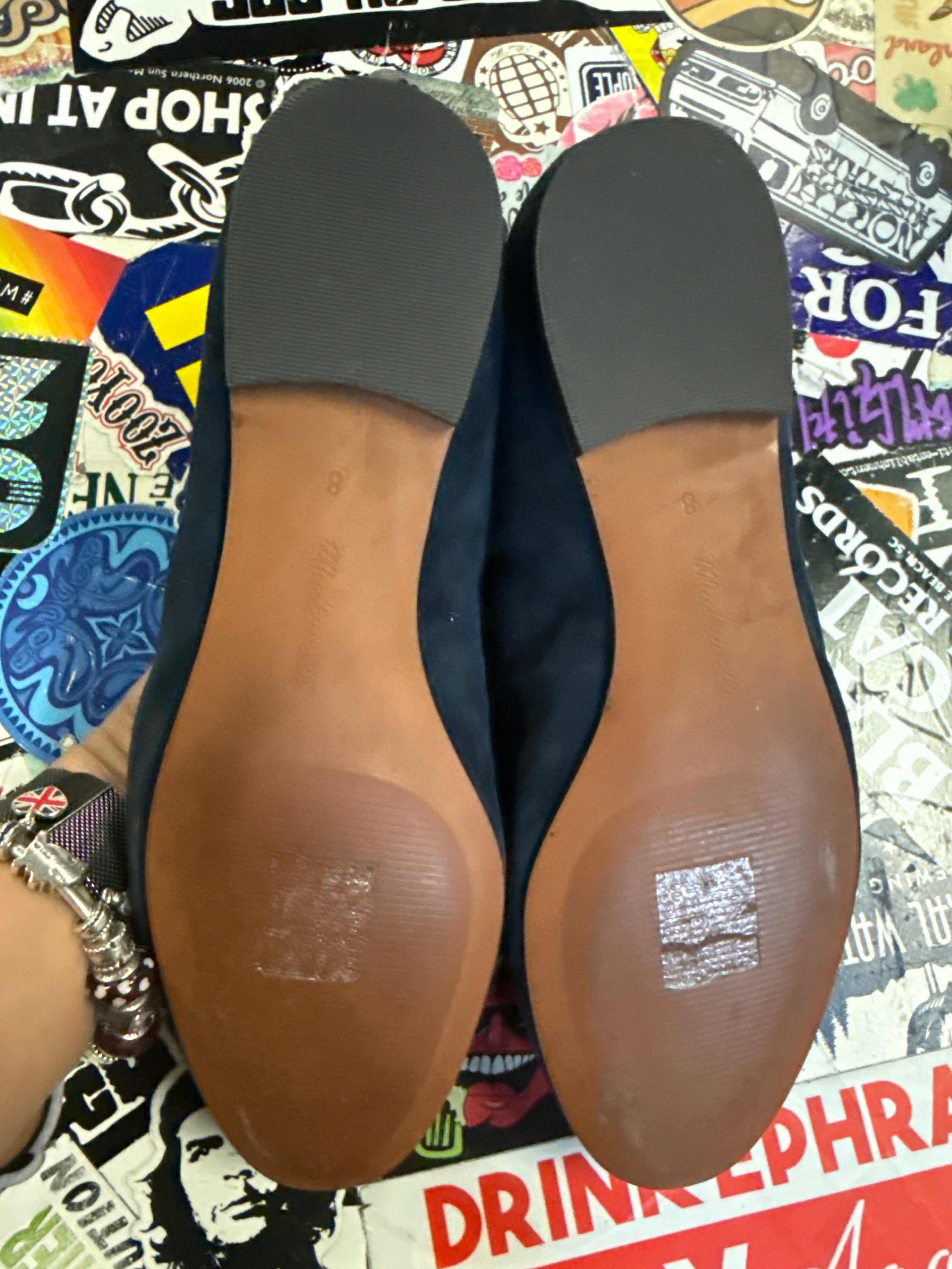 Madewell Suede Ballet Flat (org$118)