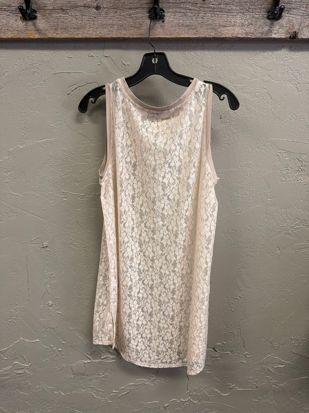 LOGO Lace Tunic Tanks (org$50)
