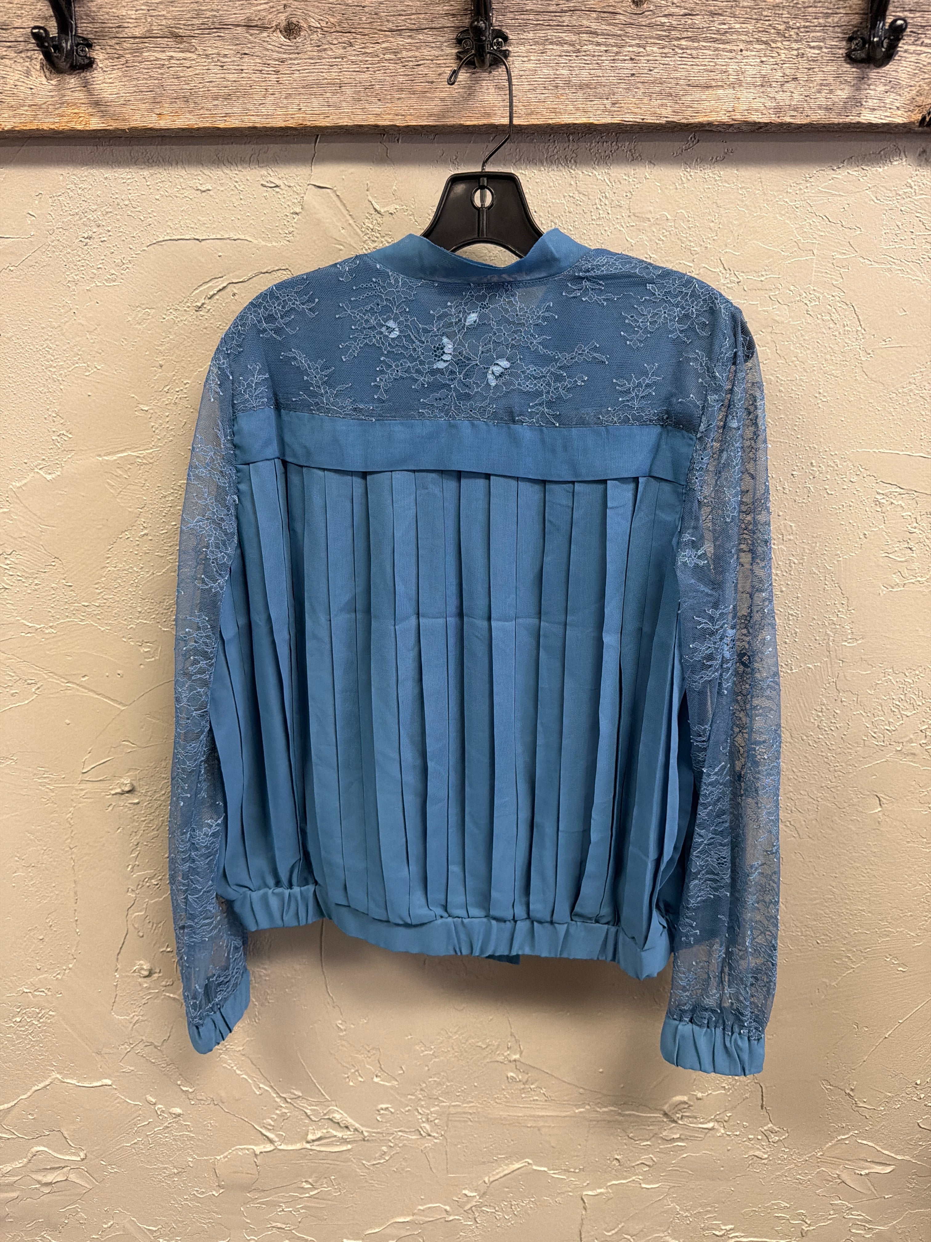 NWT Kate & Mallory Sheer Lace Bomber (org$80)