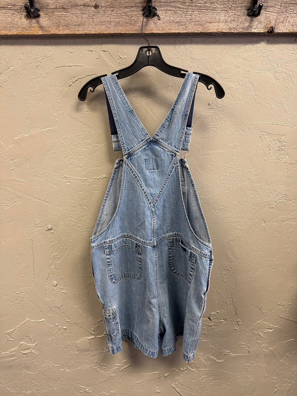 Vtg BUM Equipment Denim Shortalls