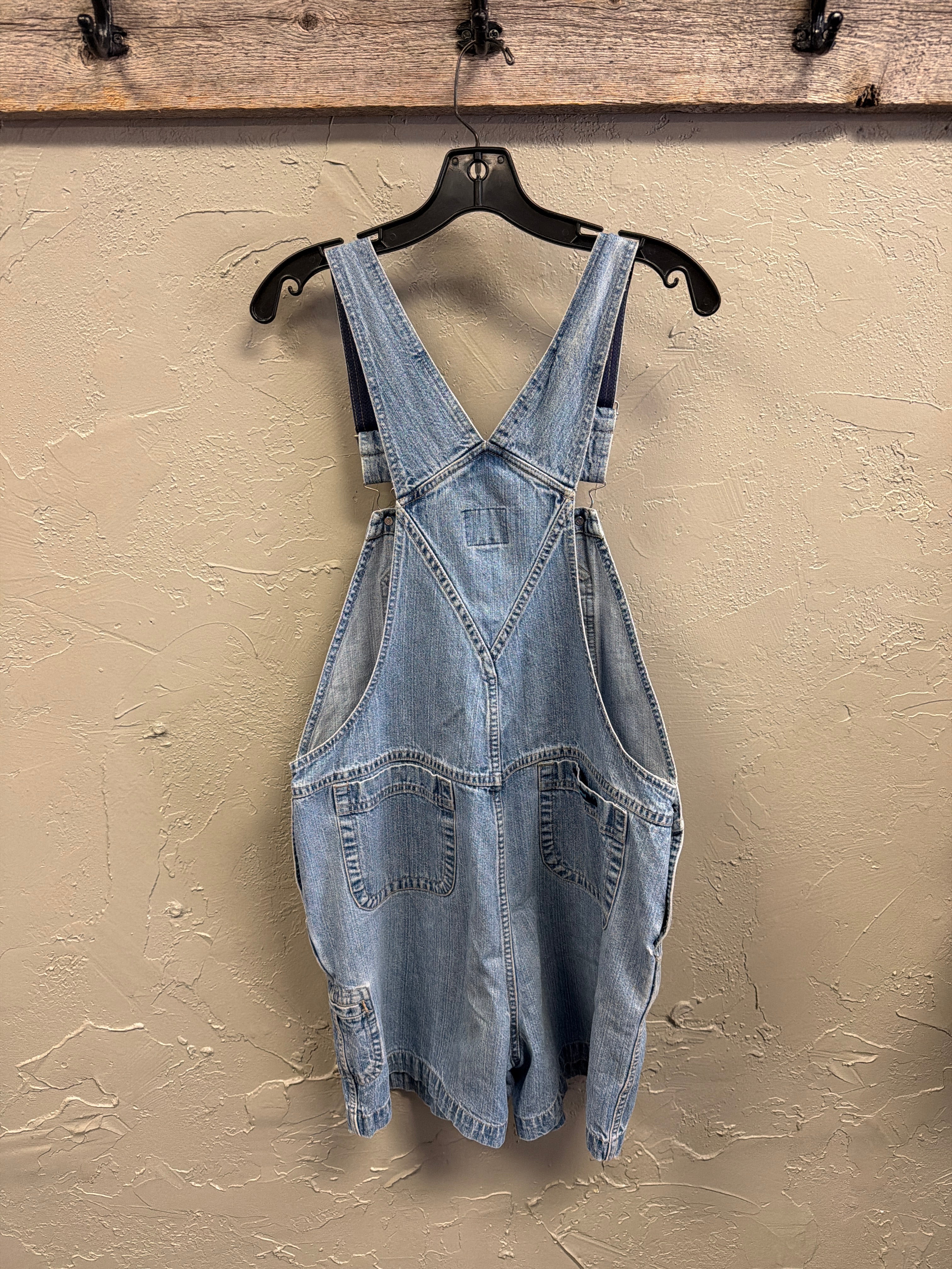 Vtg BUM Equipment Denim Shortalls
