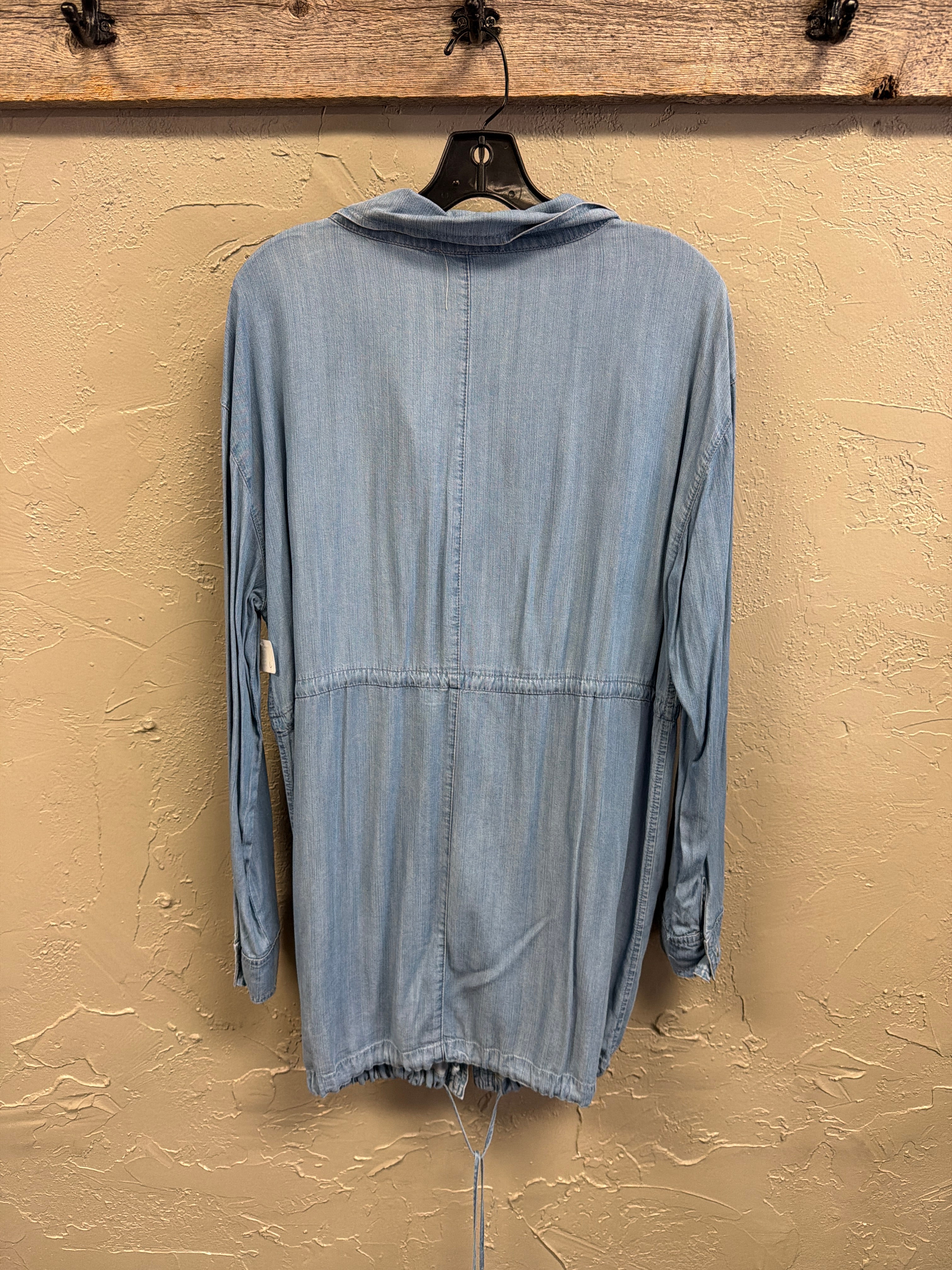 NWT En Creme Chambray Cargo Jacket (org$68)