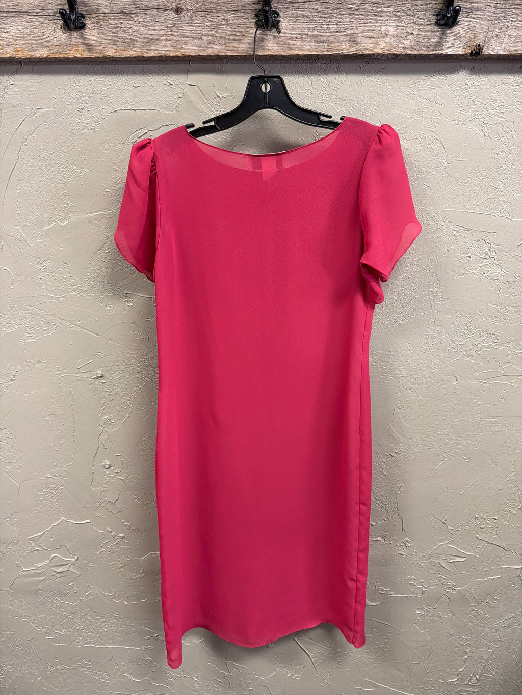 Vtg Marie Claire Sheer Shift Dress