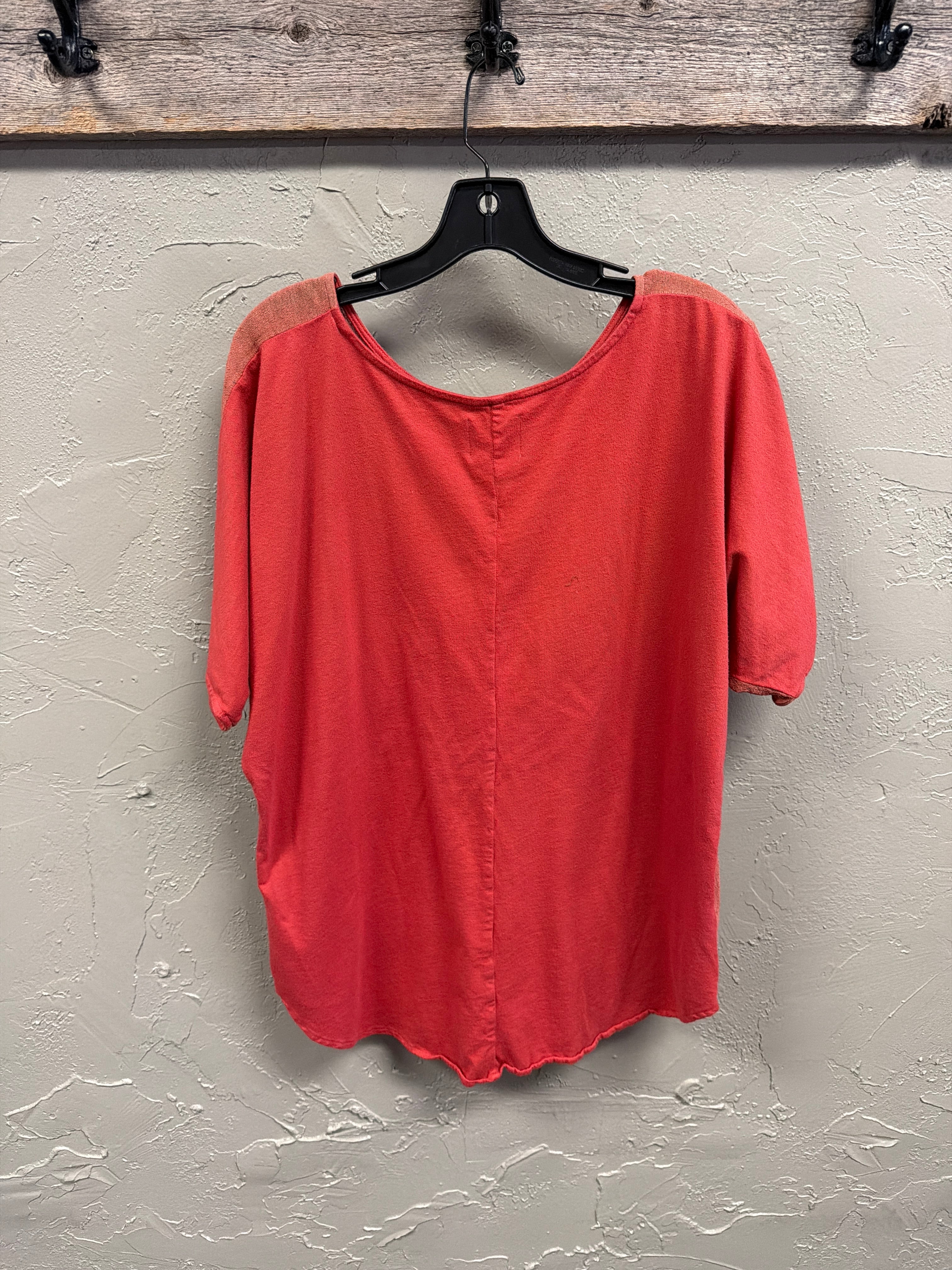 Tina+Jo Raw Silk Boxy Tee (org$124)