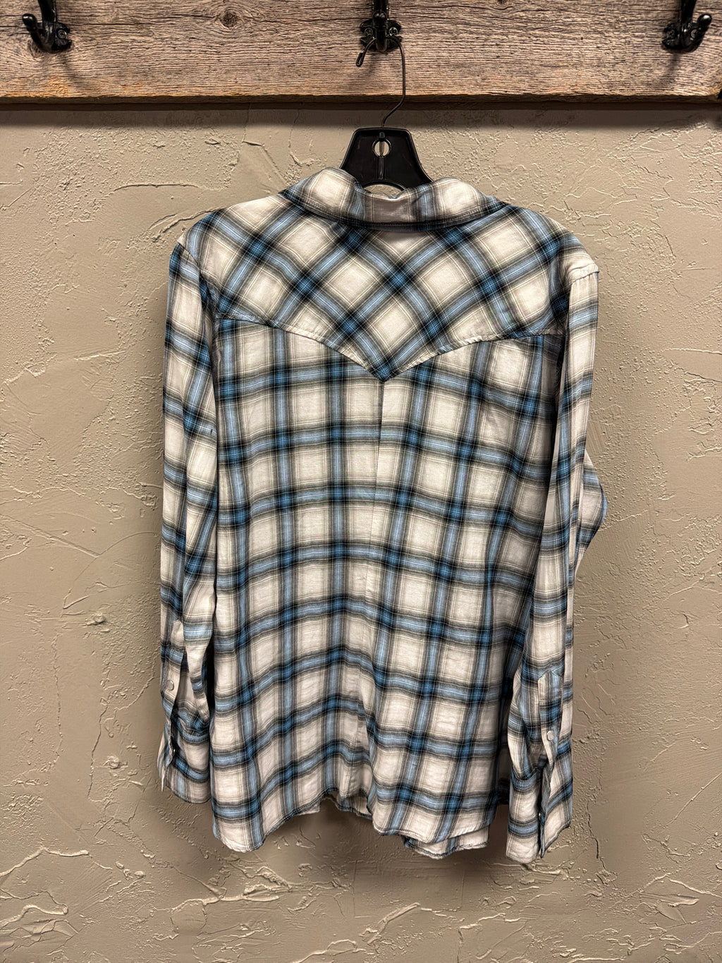 NWOT Seven7 Ruffle Western Shirt