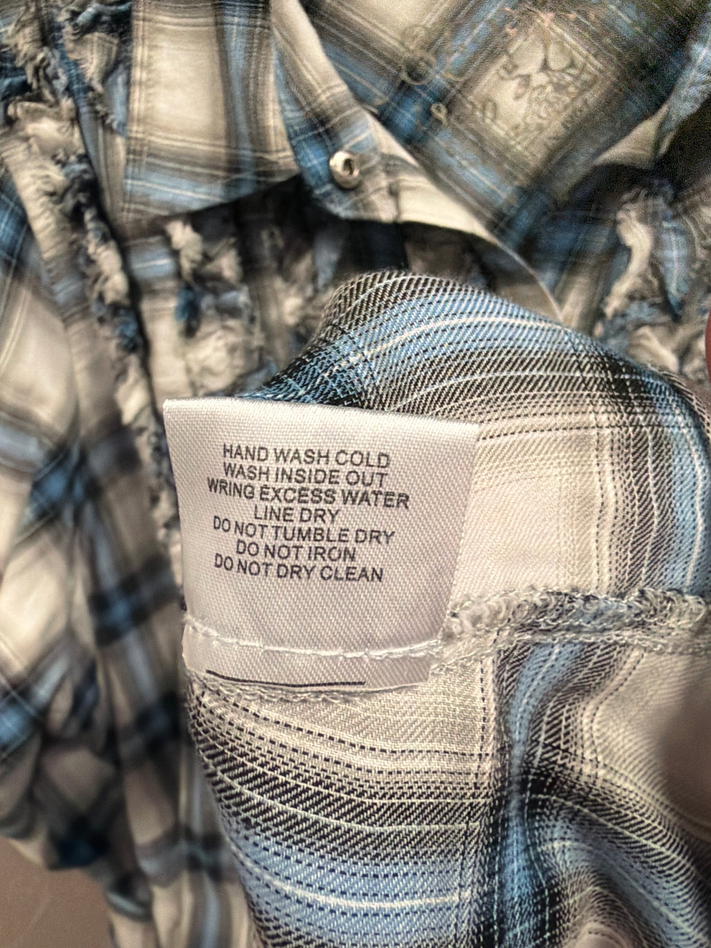 NWOT Seven7 Ruffle Western Shirt