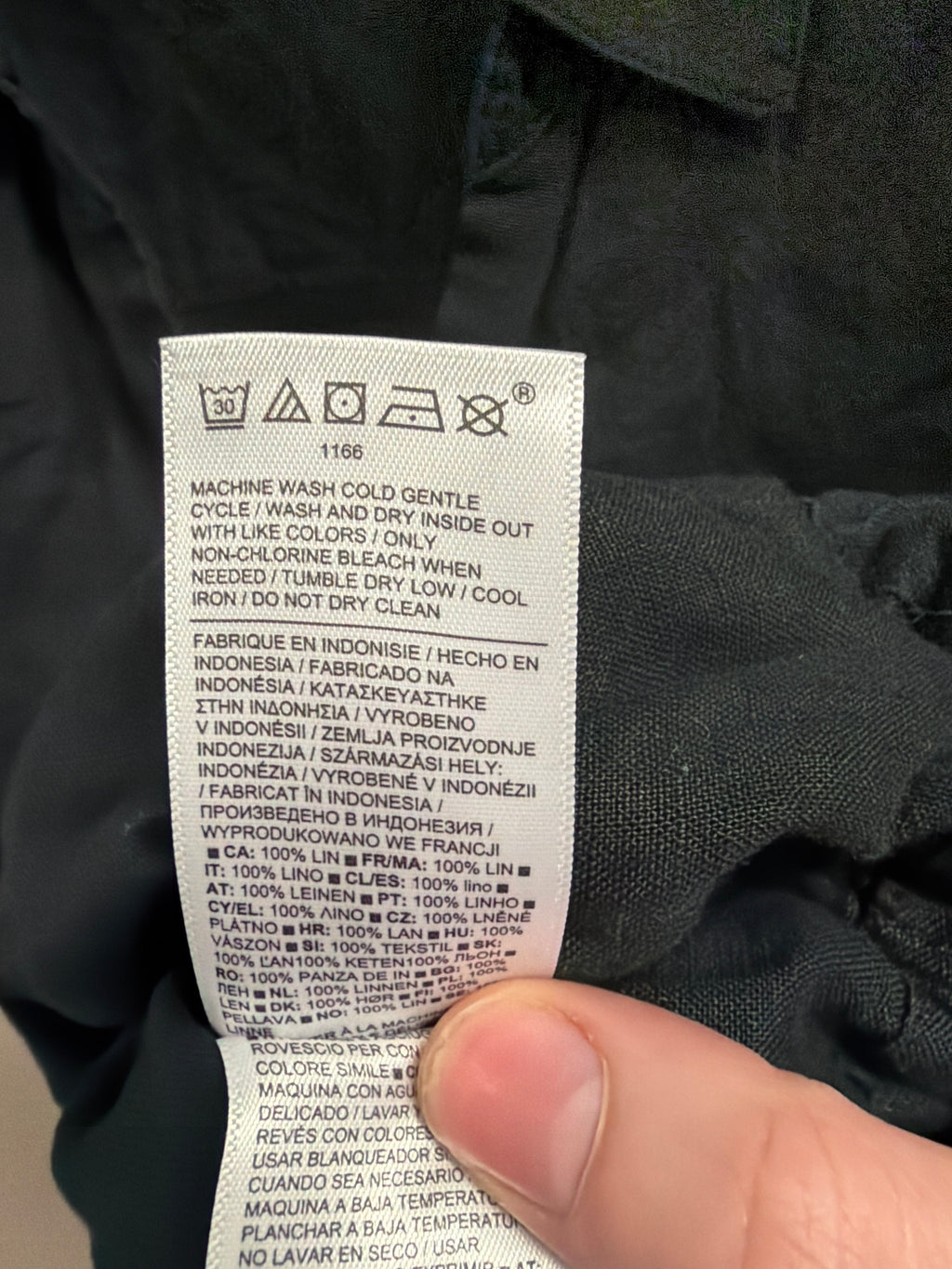 Athleta Linen Tie Top (org$79)