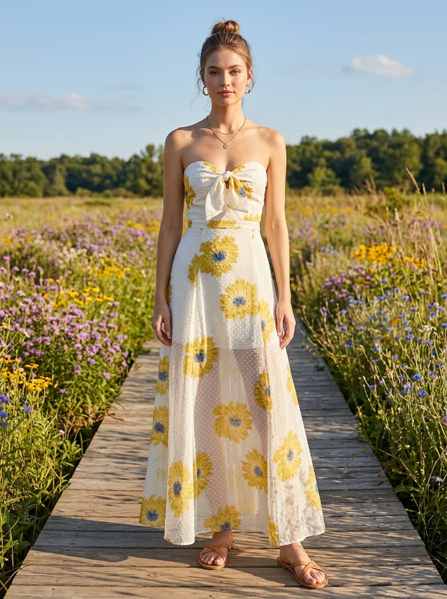 NWT Skylar+Madison Sunflower Dress (org$70)