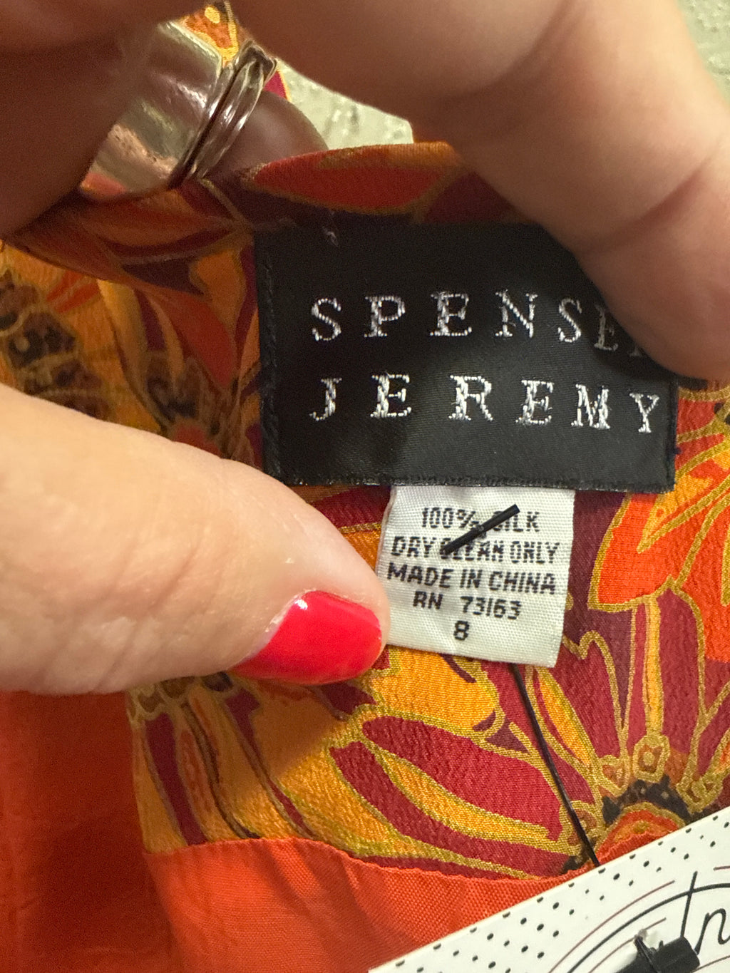 Spenser Jeremy Silk Dress