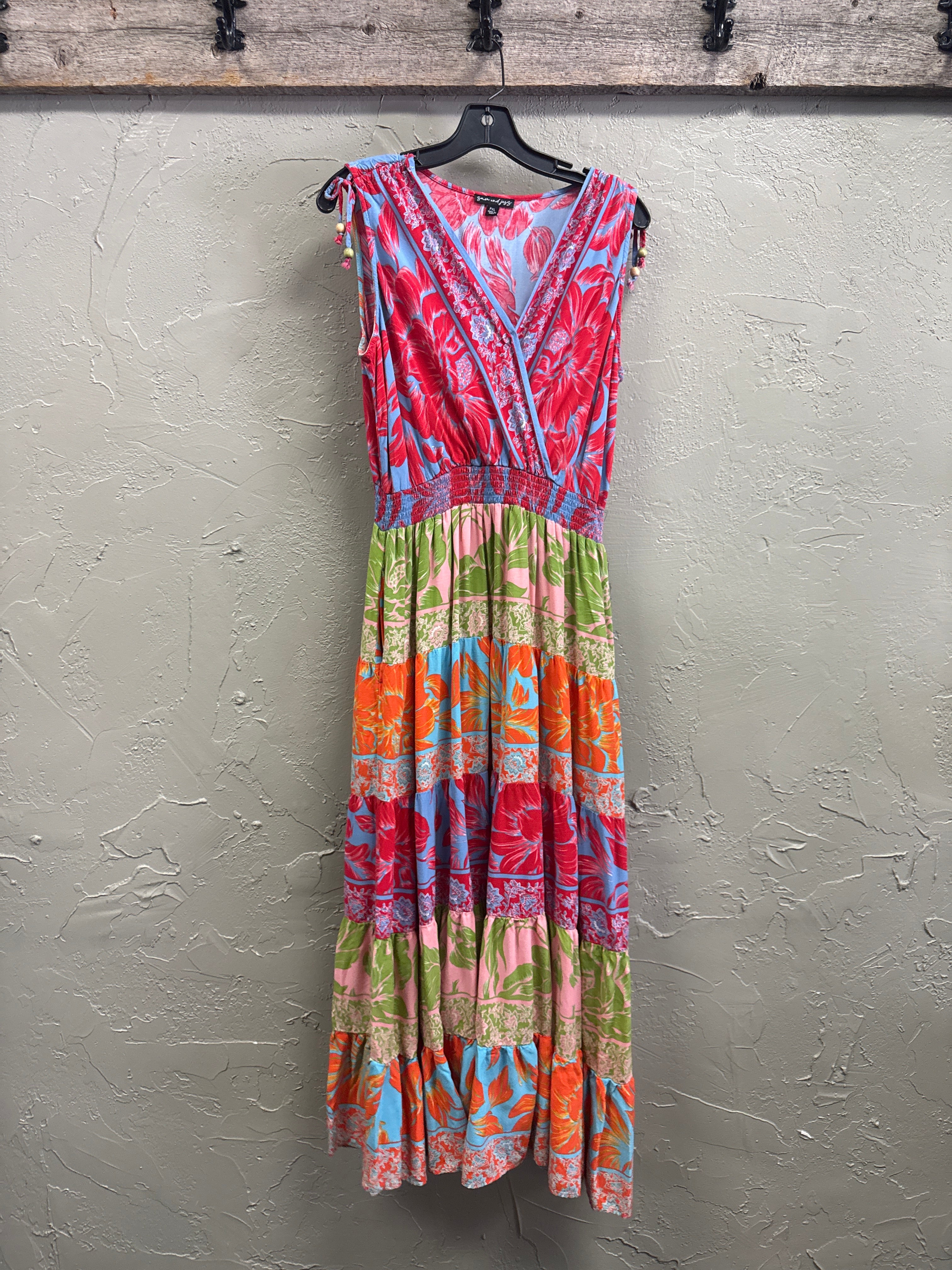 Sam & Jess Tiered Floral Dress (org$89)