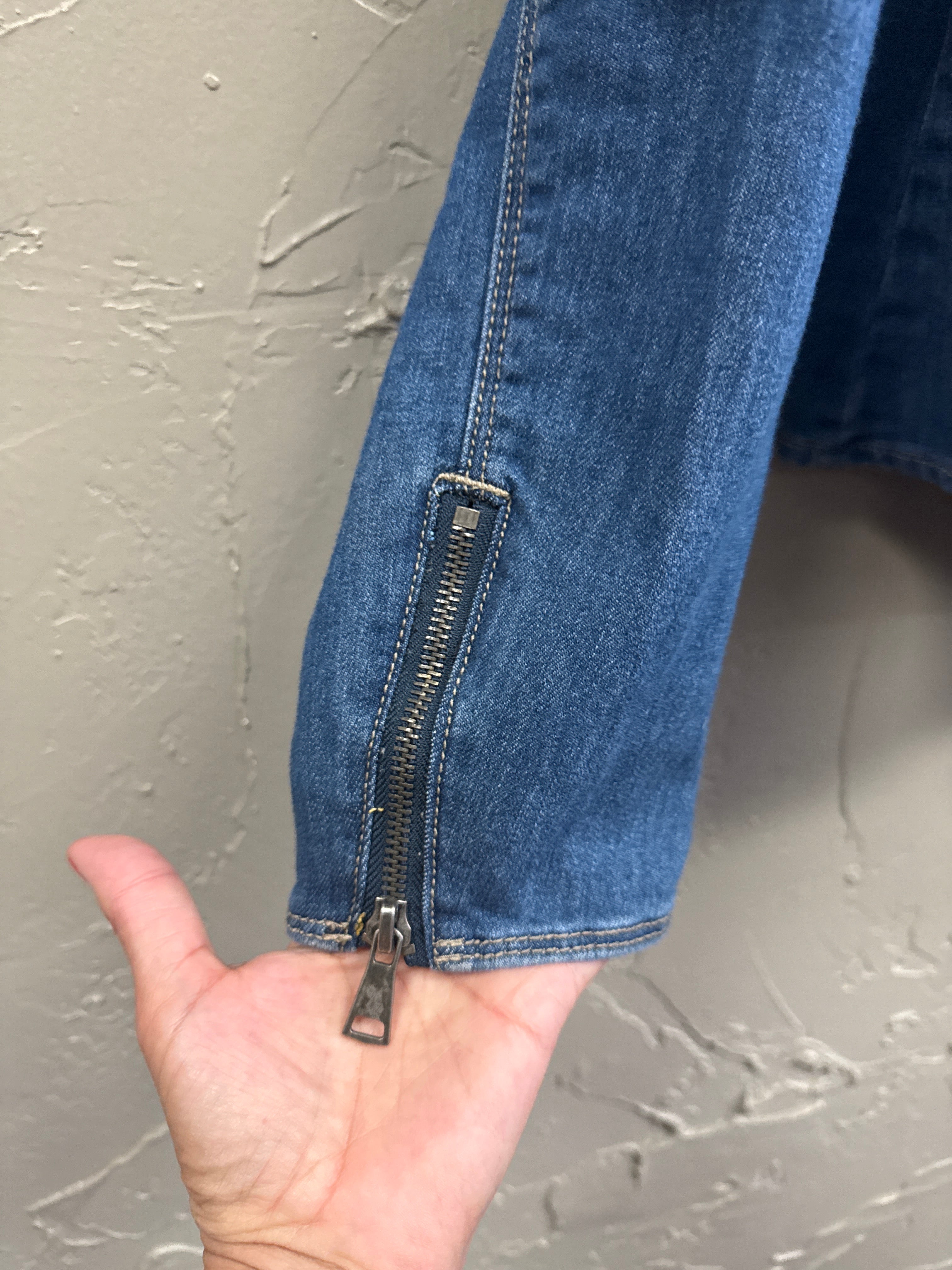 NWOT Kate & Mallory Denim Moto (org$68)