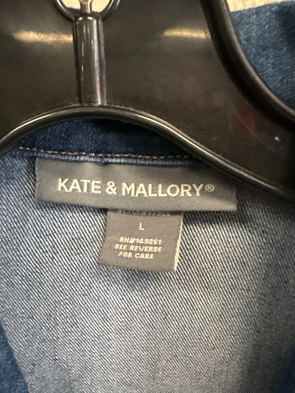 NWOT Kate & Mallory Denim Moto (org$68)