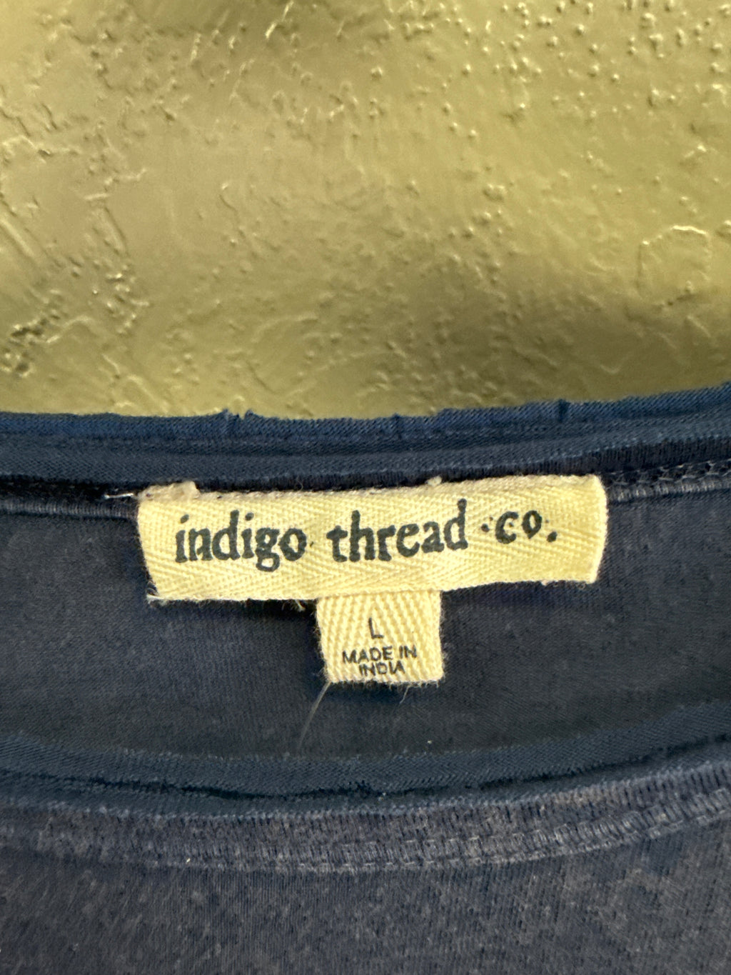 NWOT Indigo Thread Tiered Ruffle Top